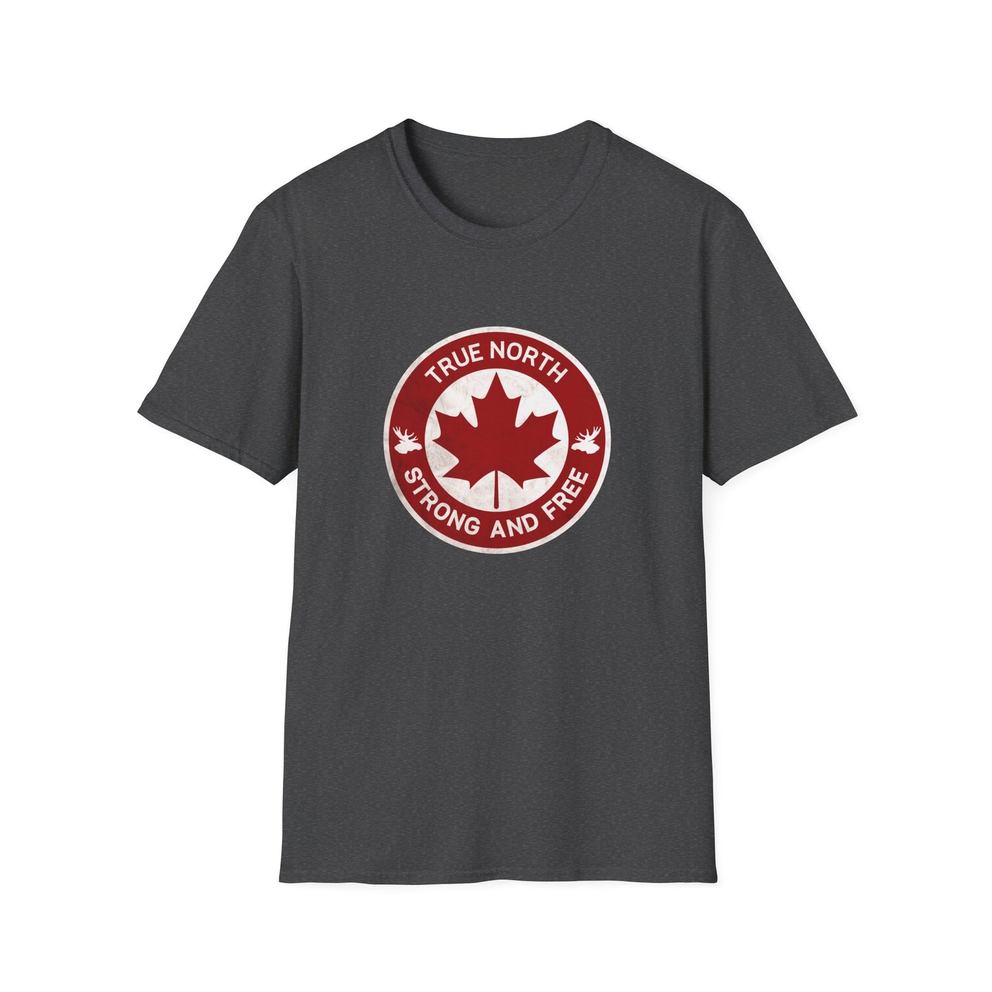 Canada Proud T-Shirt | True North Strong and Free design