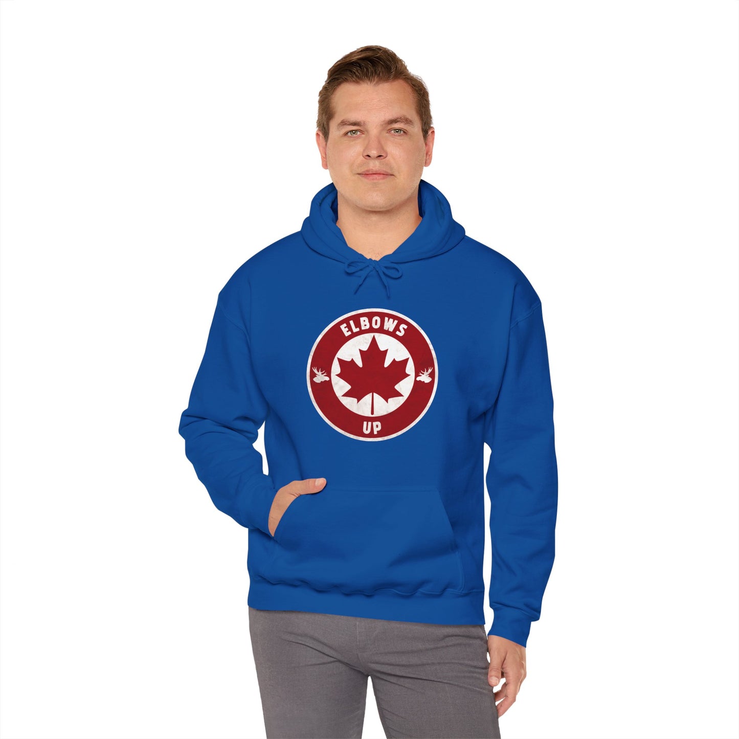 Canada Proud | Elbows Up Design Unisex Hoodie