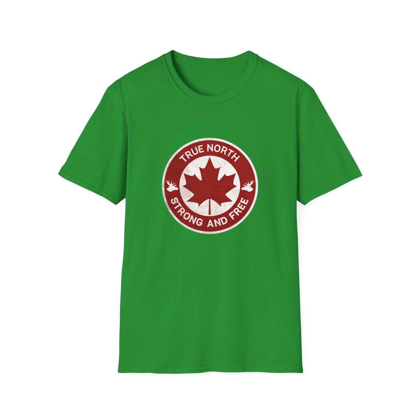 Canada Proud T-Shirt | True North Strong and Free design
