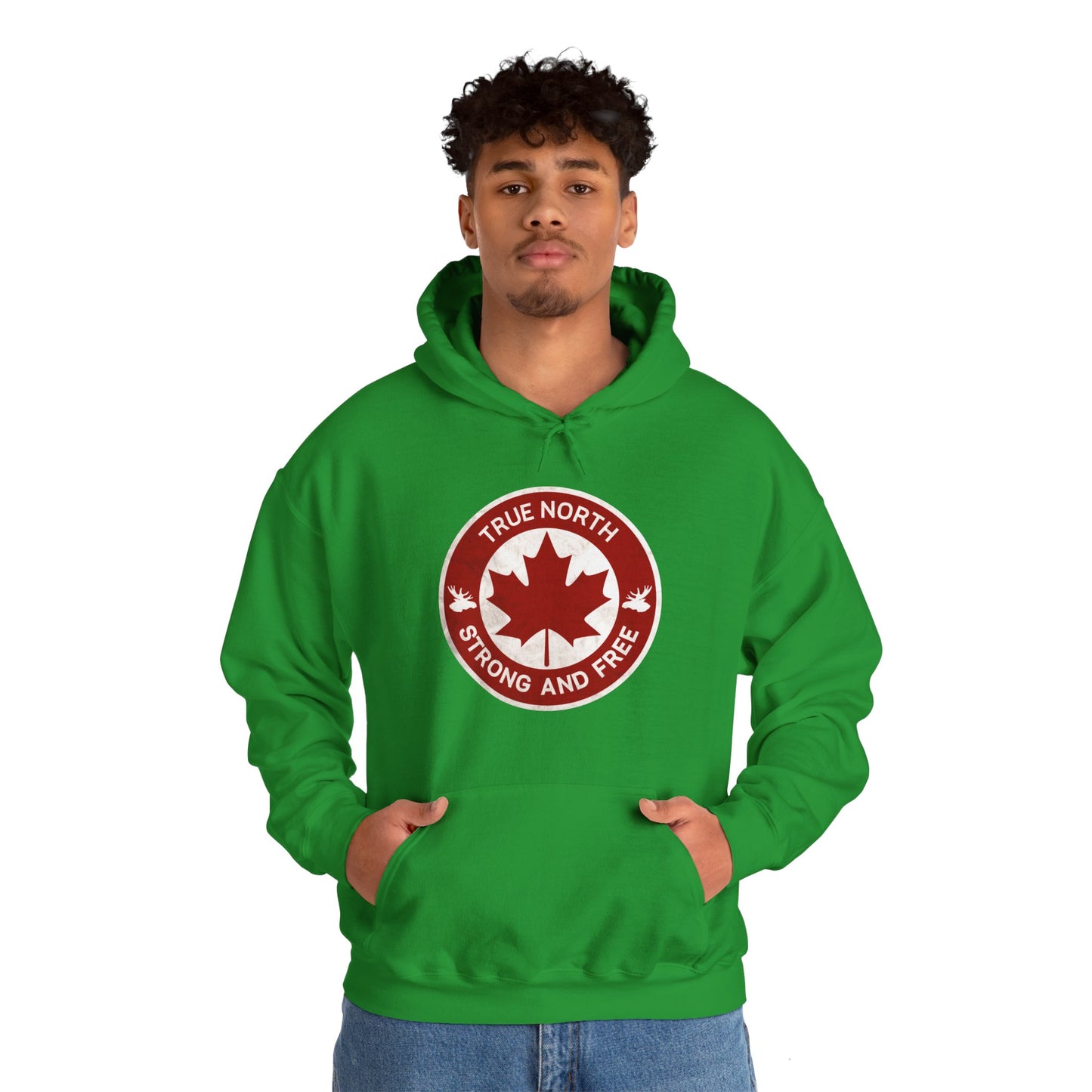 Canada Proud | True North Strong and Free Unisex Hoodie