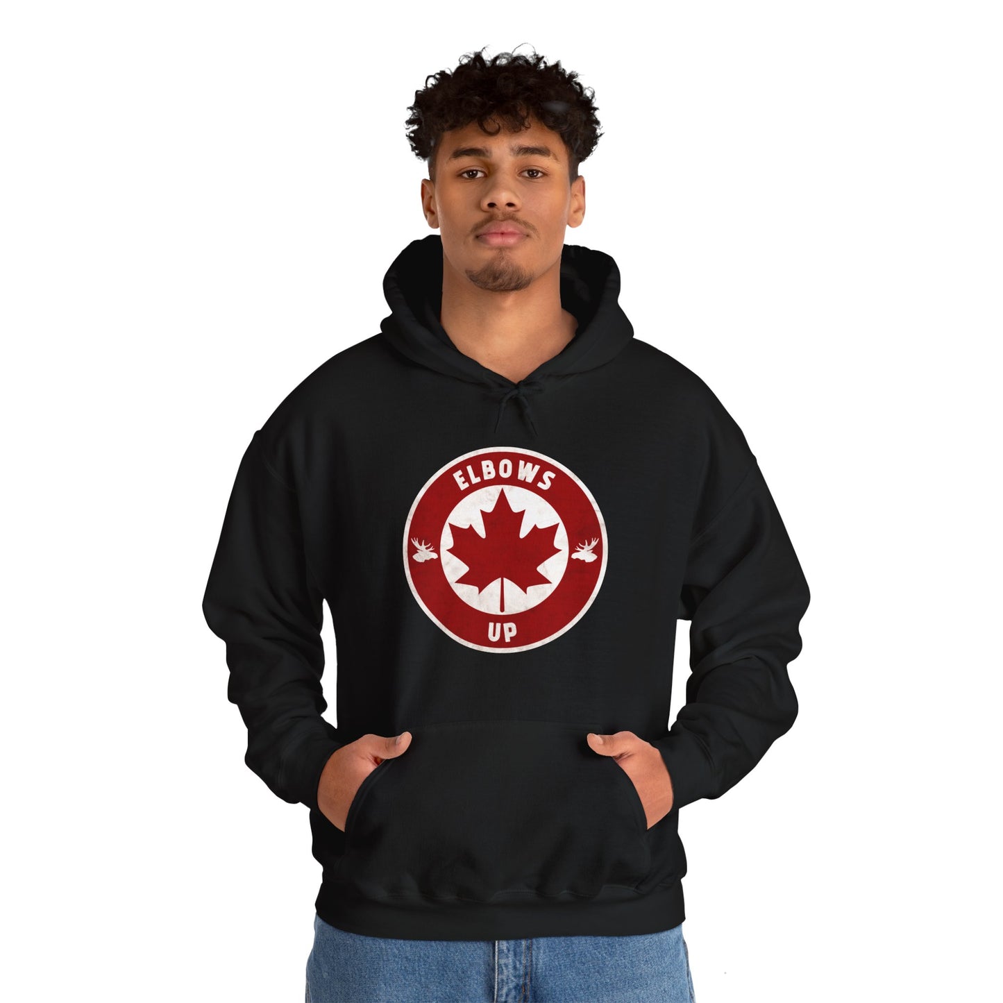 Canada Proud | Elbows Up Design Unisex Hoodie
