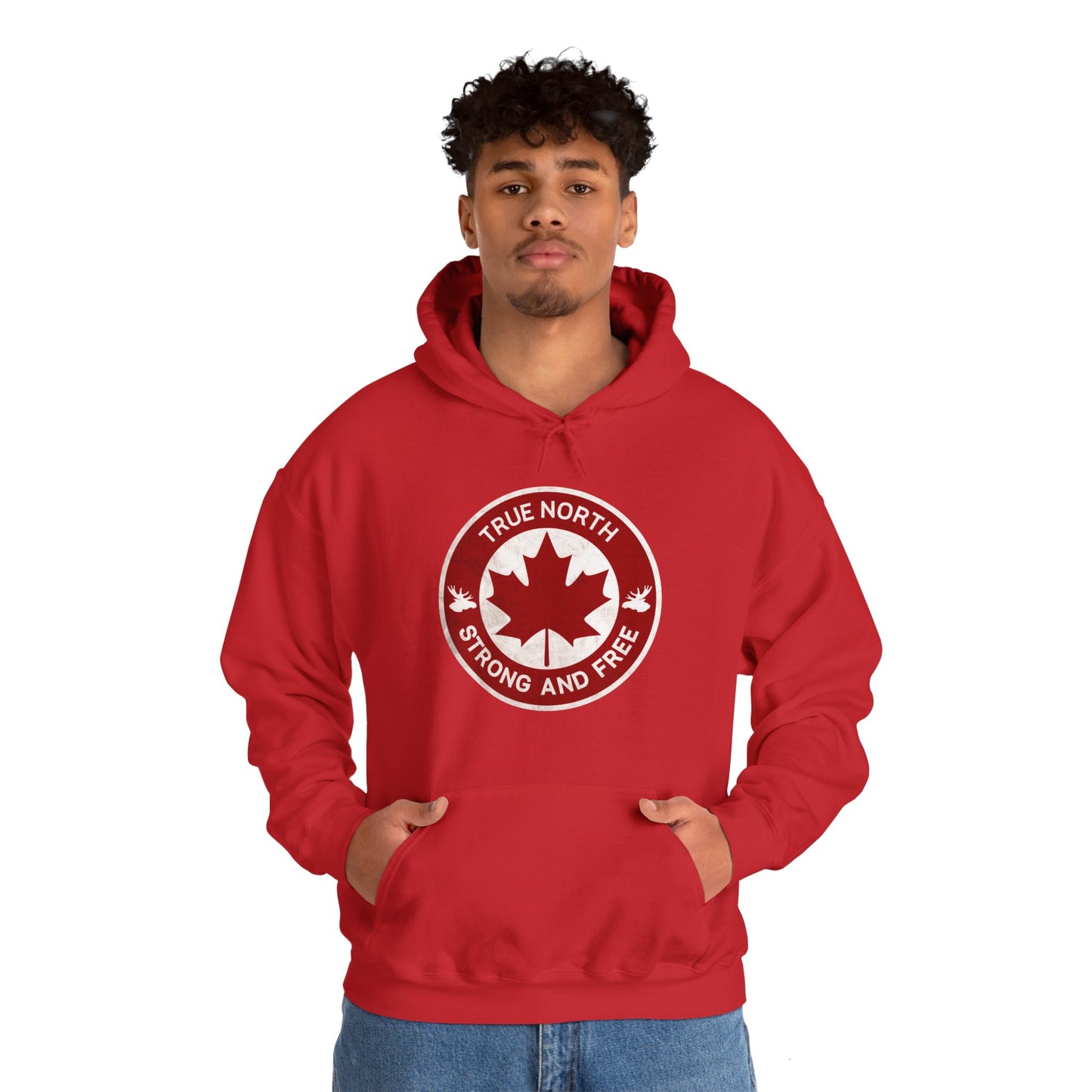 Canada Proud | True North Strong and Free Unisex Hoodie