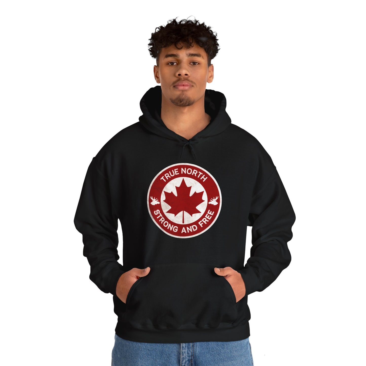 Canada Proud | True North Strong and Free Unisex Hoodie