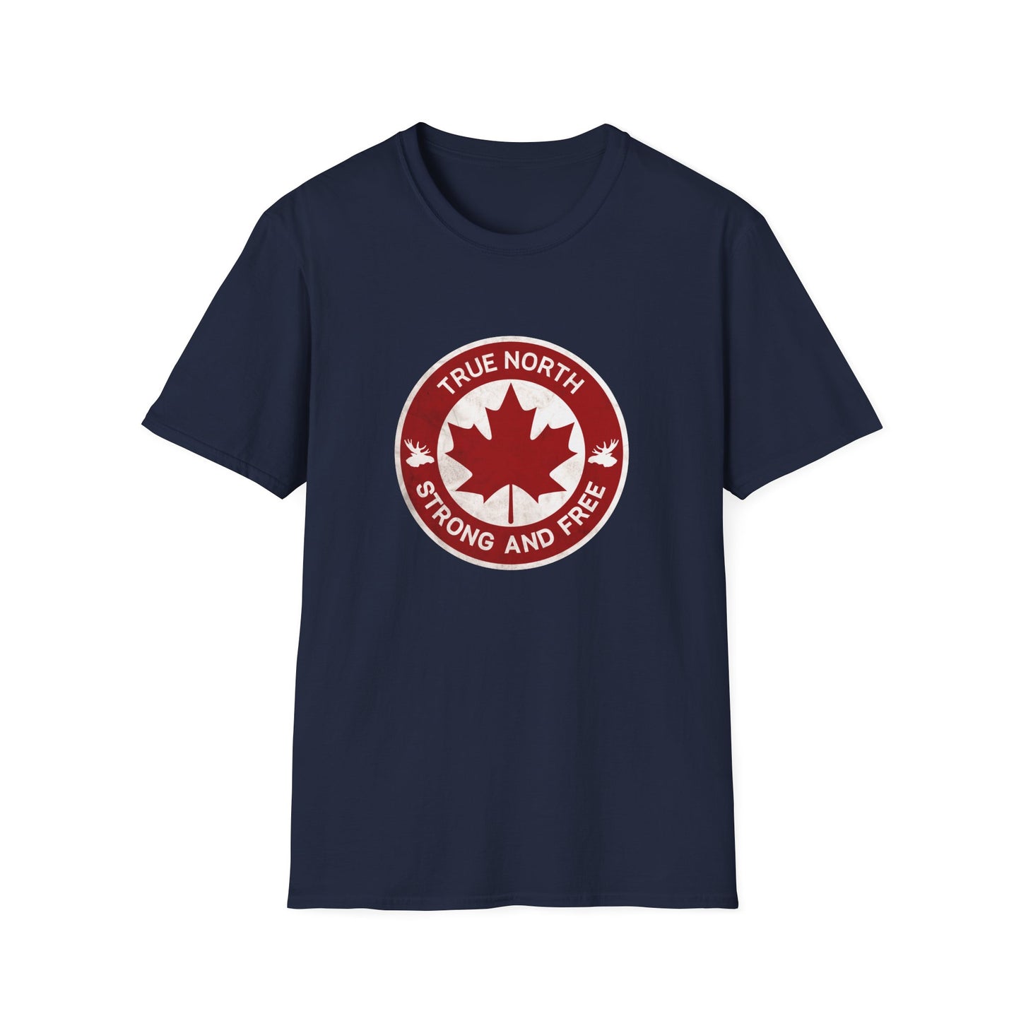 Canada Proud T-Shirt | True North Strong and Free design