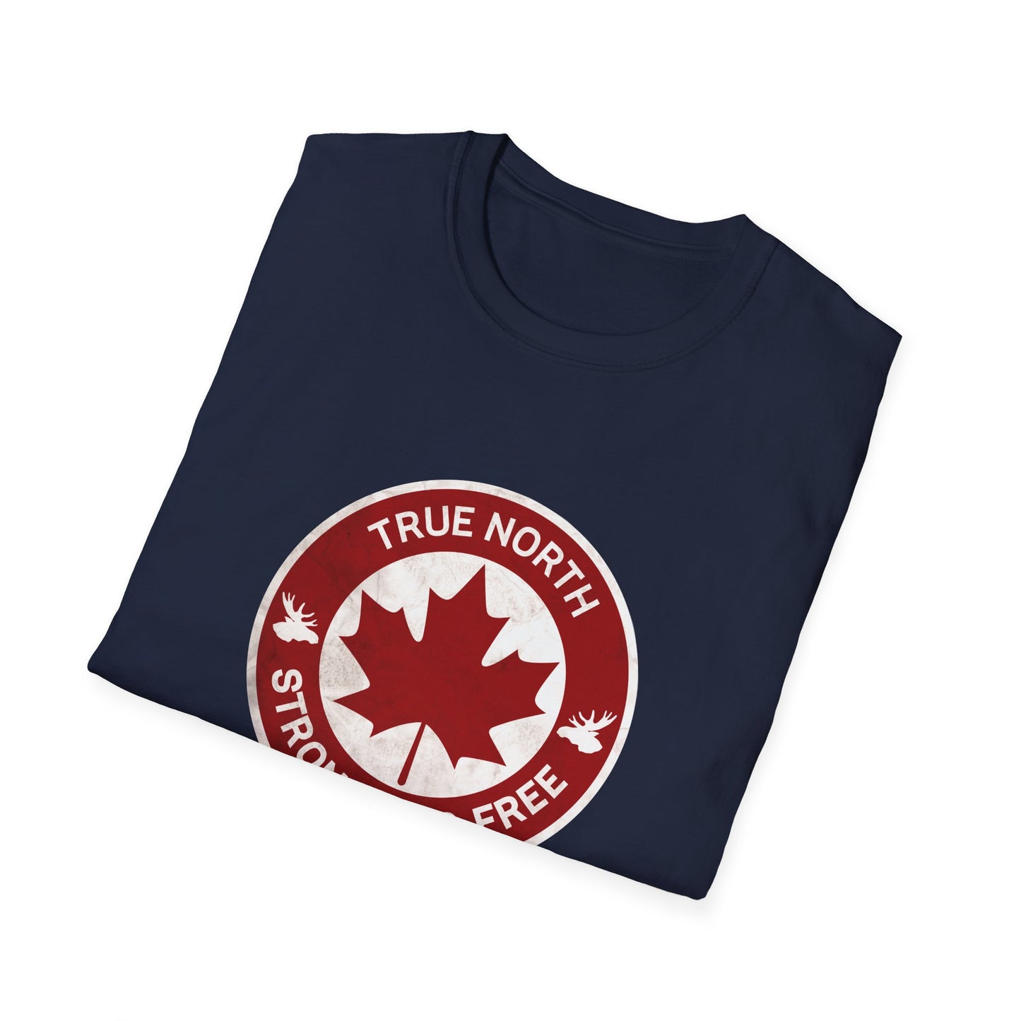 Canada Proud T-Shirt | True North Strong and Free design