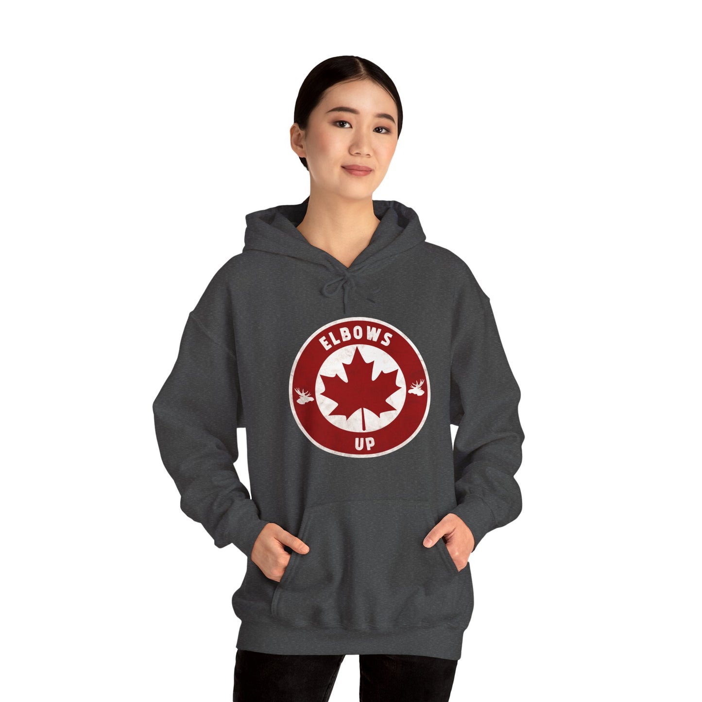 Canada Proud | Elbows Up Design Unisex Hoodie