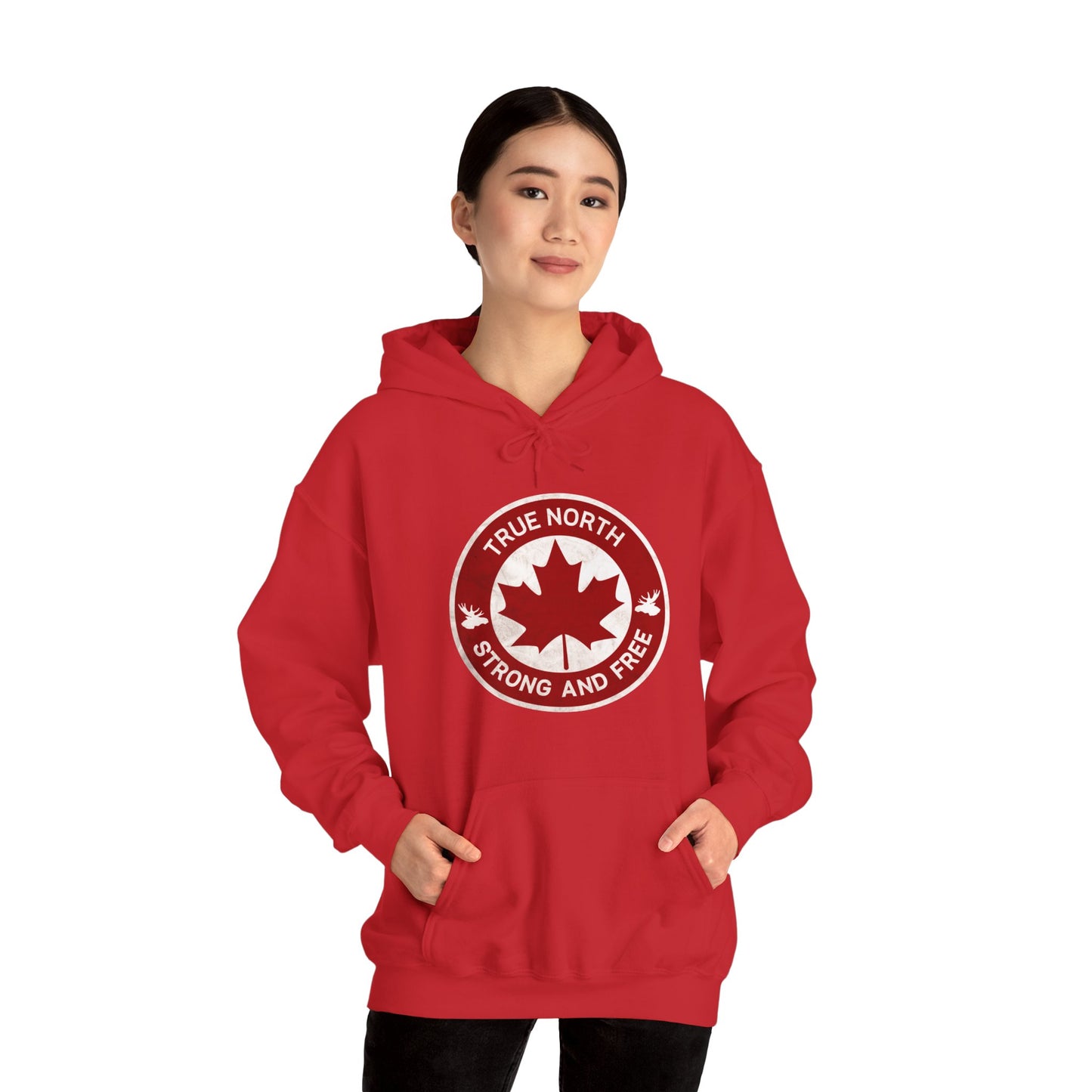 Canada Proud | True North Strong and Free Unisex Hoodie