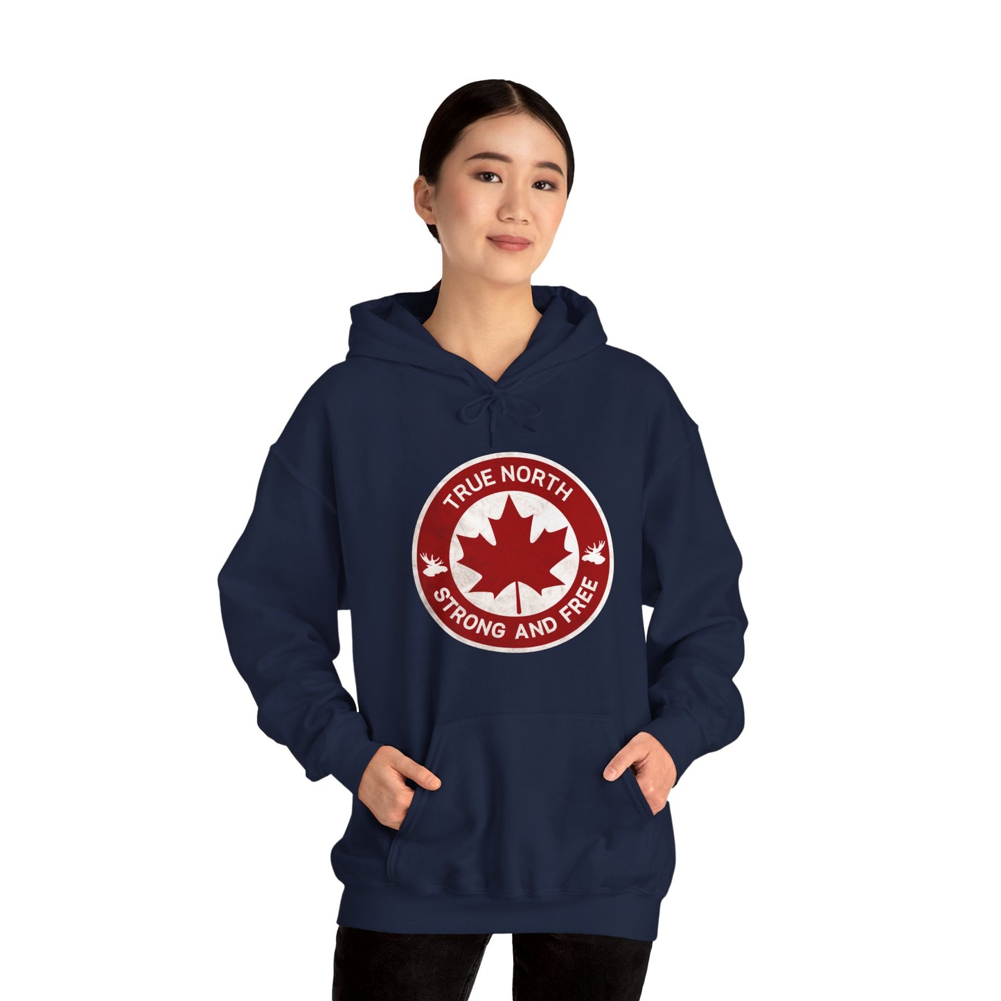 Canada Proud | True North Strong and Free Unisex Hoodie