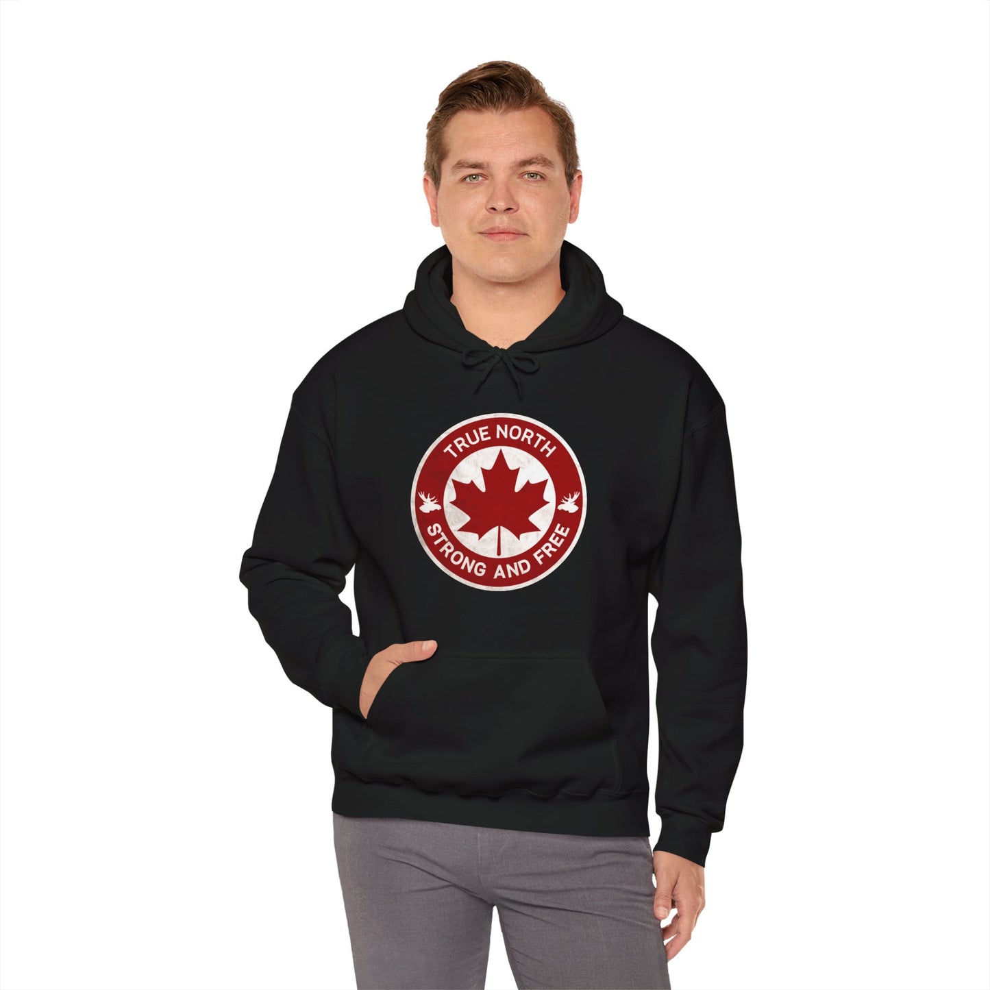 Canada Proud | True North Strong and Free Unisex Hoodie