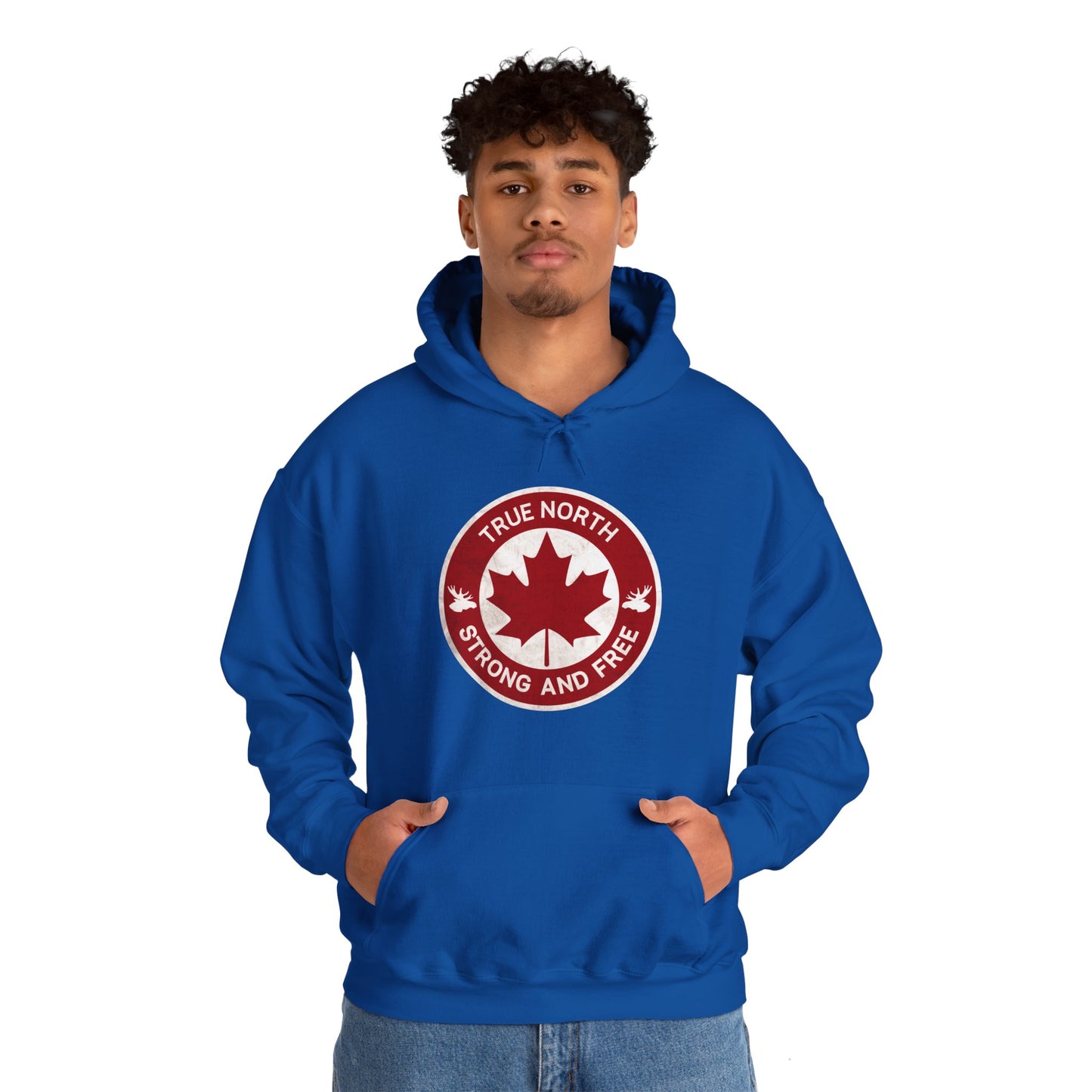 Canada Proud | True North Strong and Free Unisex Hoodie