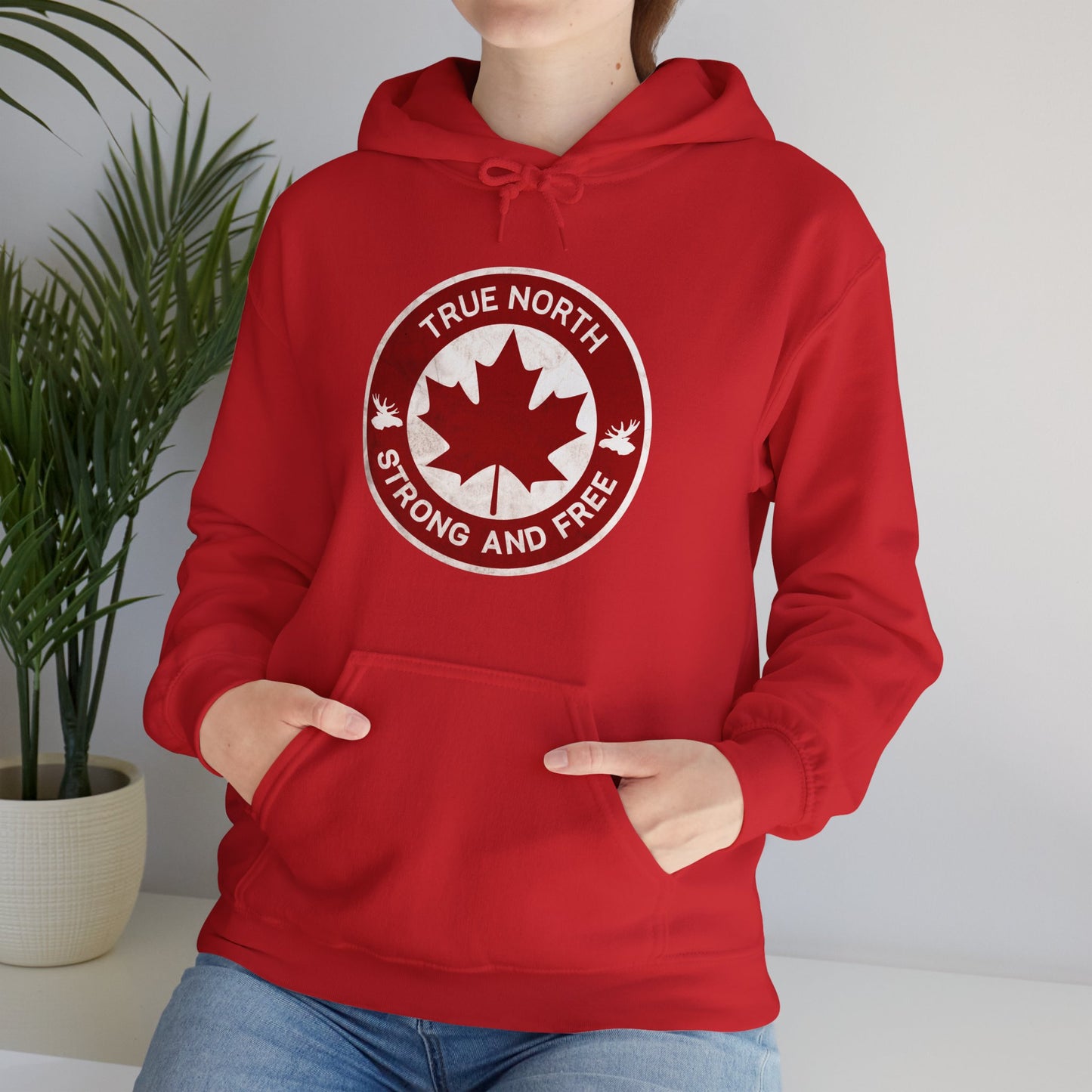 Canada Proud | True North Strong and Free Unisex Hoodie