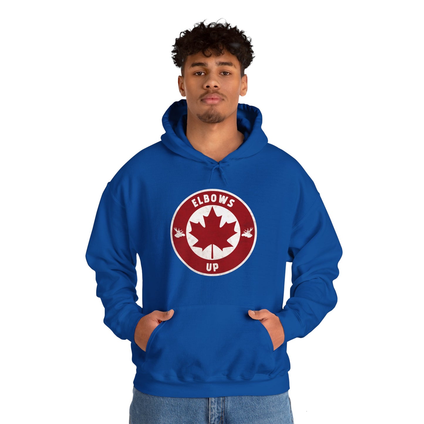 Canada Proud | Elbows Up Design Unisex Hoodie