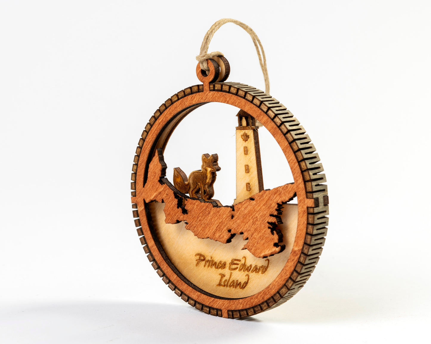 Prince Edward Island 3D Wood Ornament