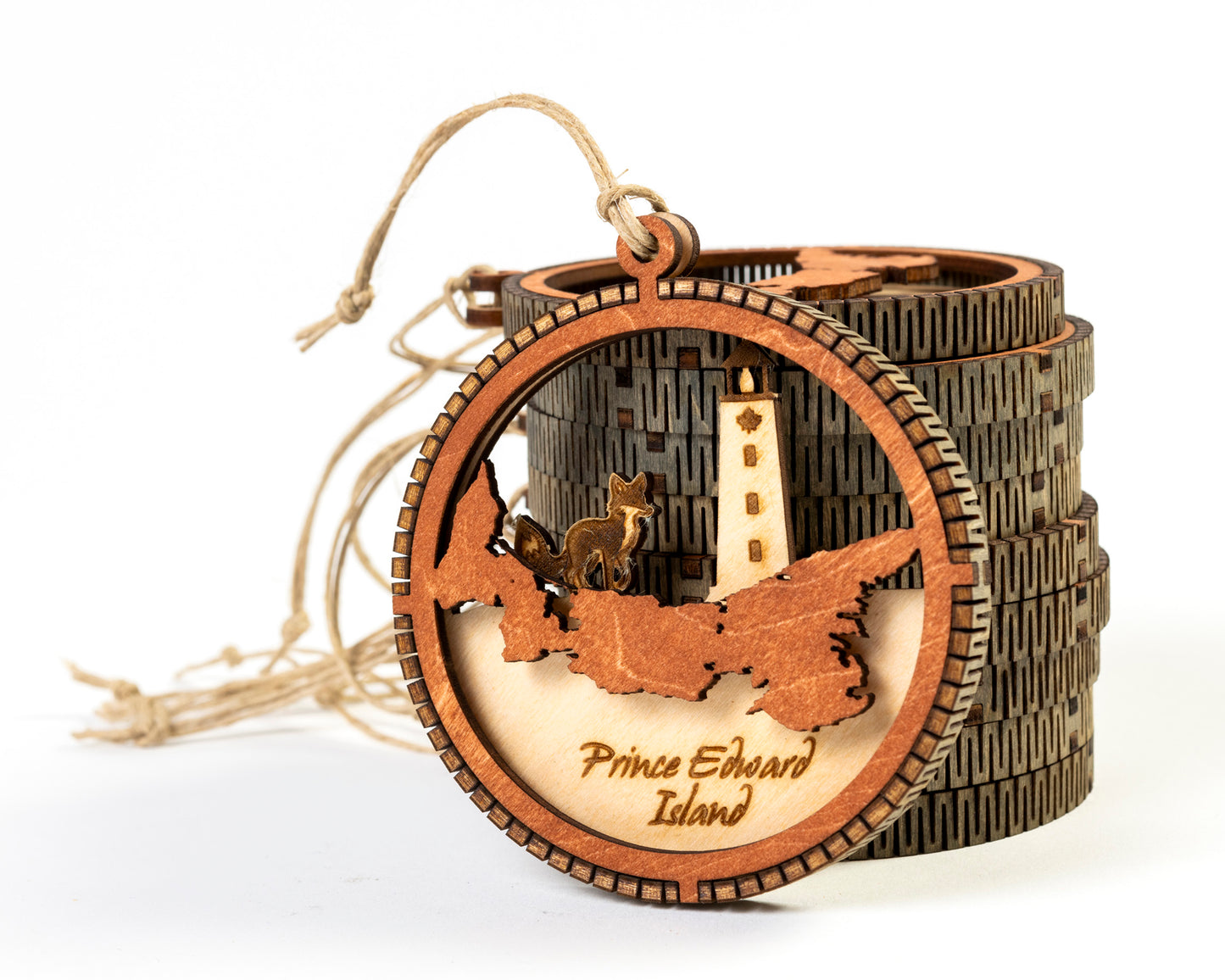 Prince Edward Island 3D Wood Ornament