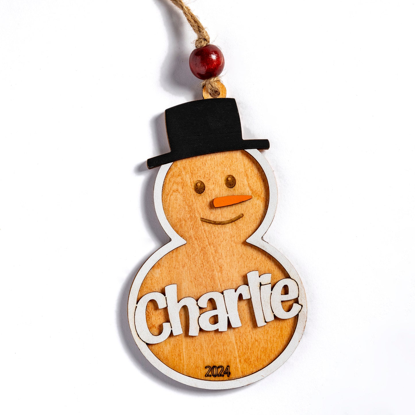 Personalized Snowman Ornaments