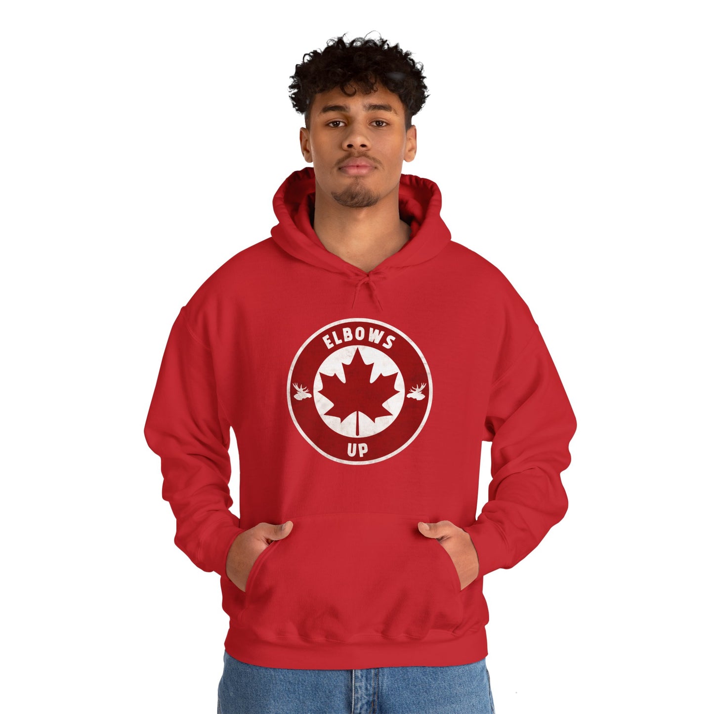 Canada Proud | Elbows Up Design Unisex Hoodie