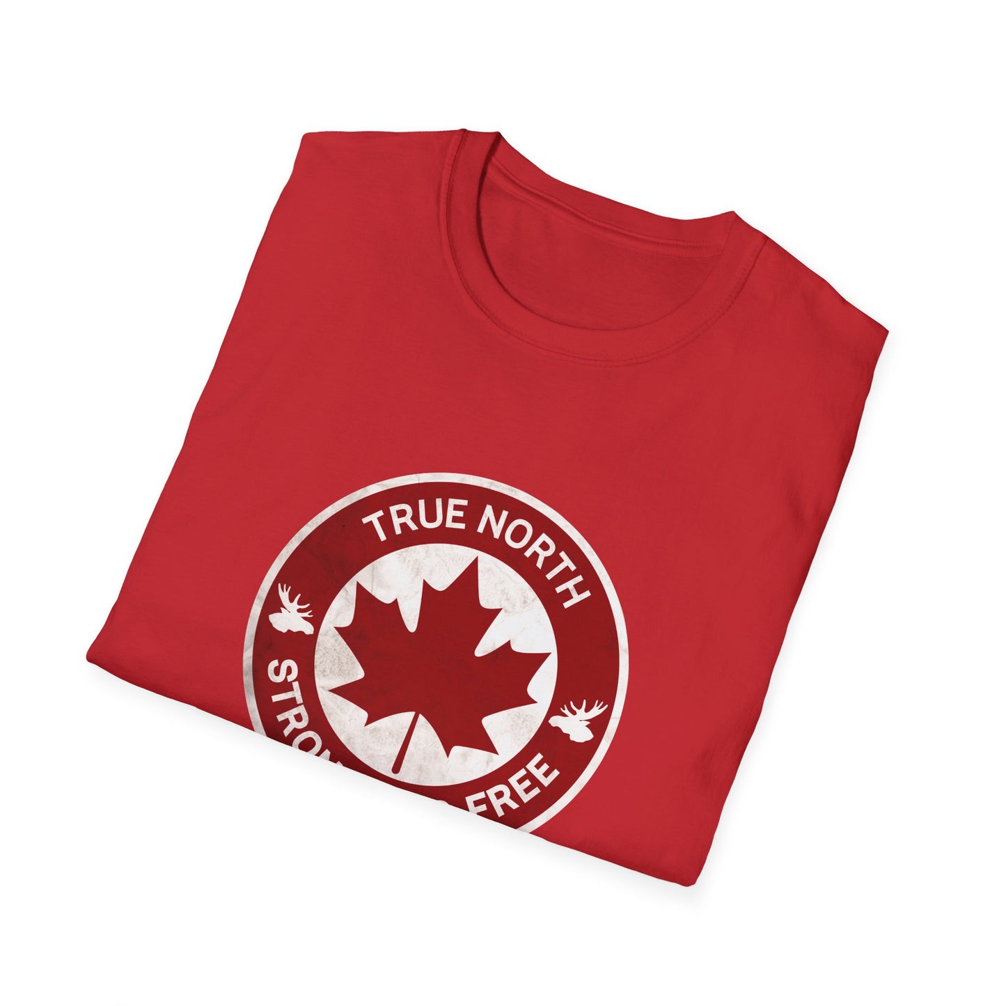 Canada Proud T-Shirt | True North Strong and Free design