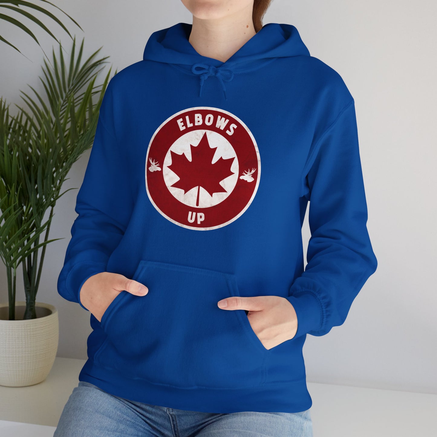 Canada Proud | Elbows Up Design Unisex Hoodie