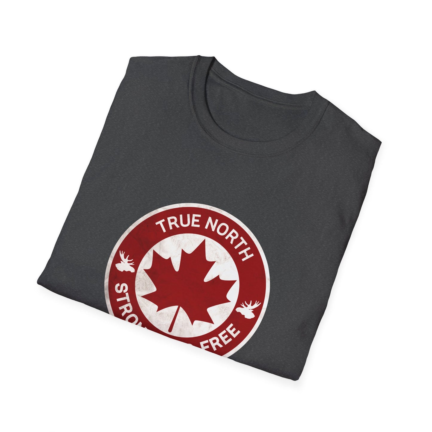Canada Proud T-Shirt | True North Strong and Free design