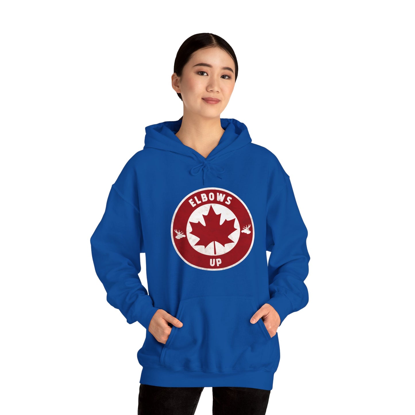 Canada Proud | Elbows Up Design Unisex Hoodie