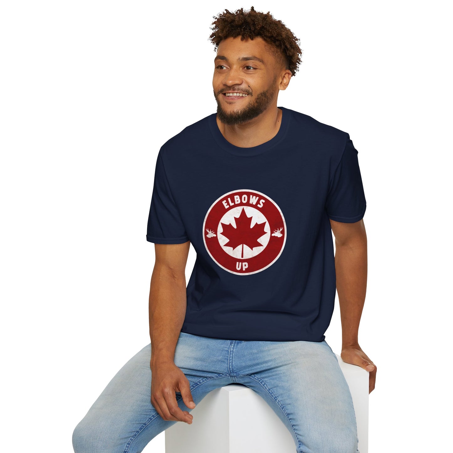 Canada Proud T-Shirt | Elbows Up design