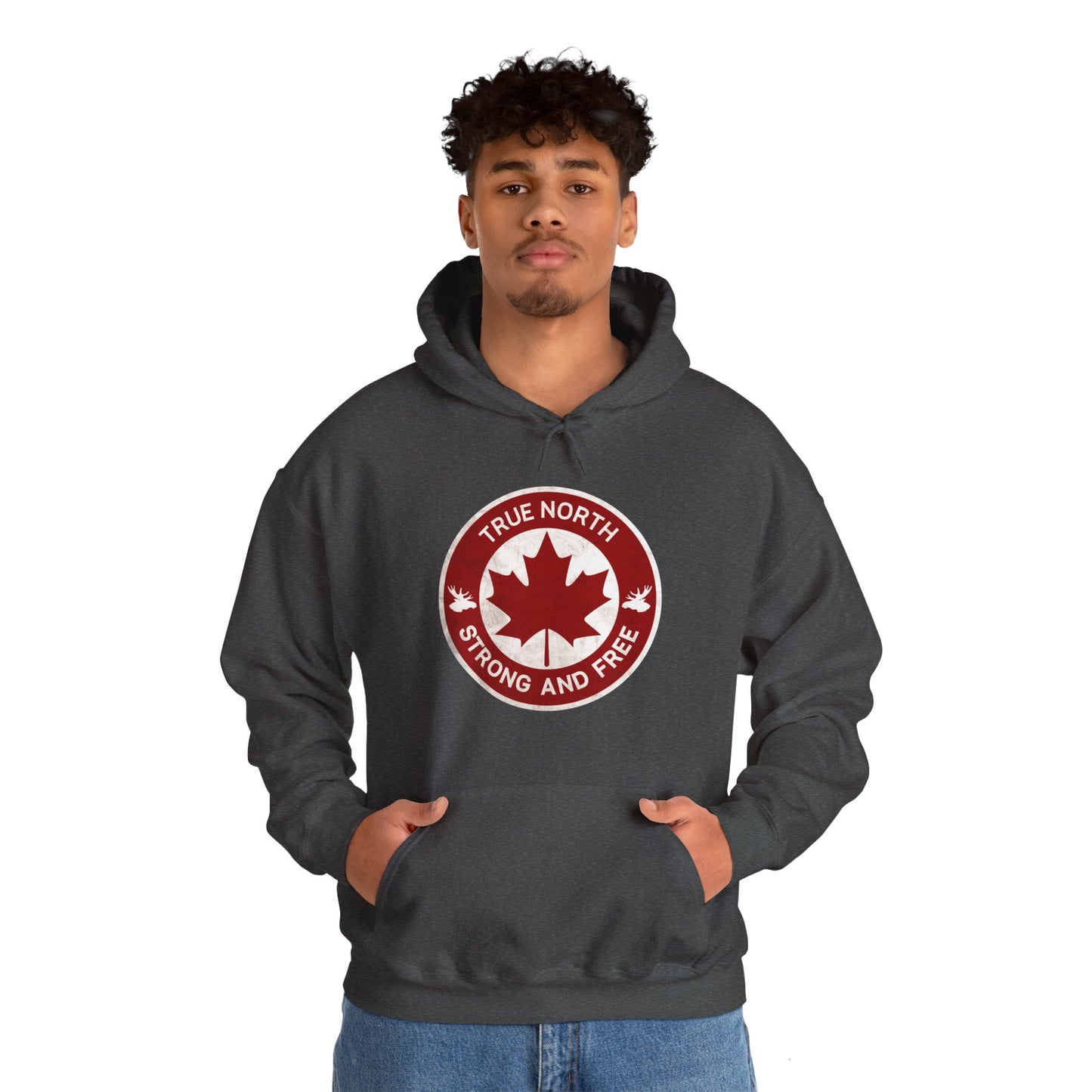 Canada Proud | True North Strong and Free Unisex Hoodie