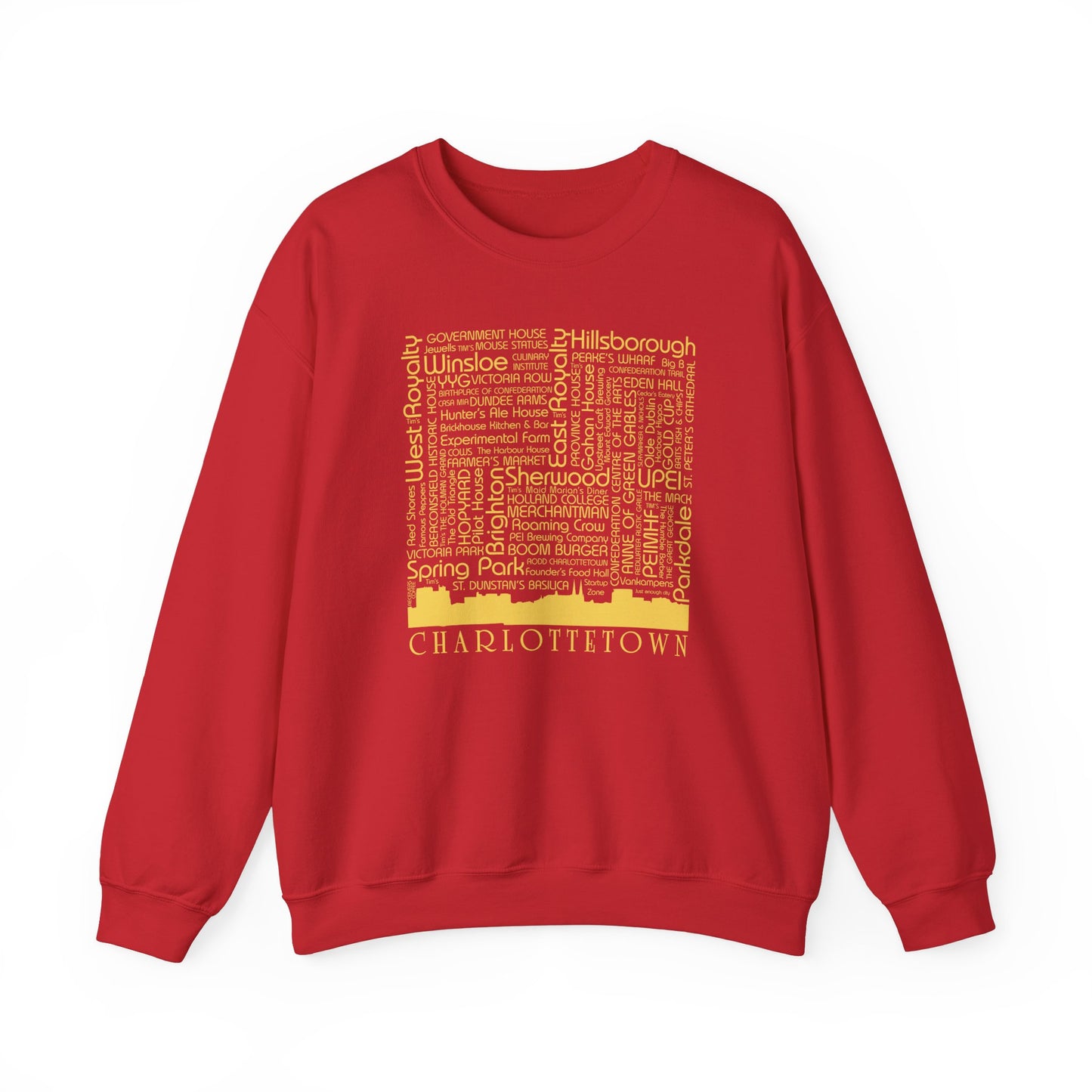 Charlottetown Chronicles, Prince Edward Island Unisex Heavy Blend™ Crewneck Sweatshirt