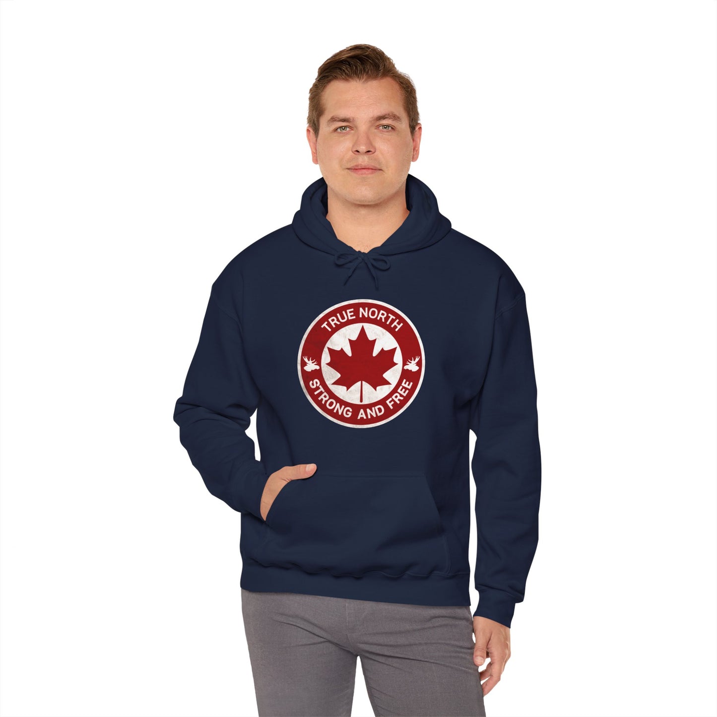Canada Proud | True North Strong and Free Unisex Hoodie