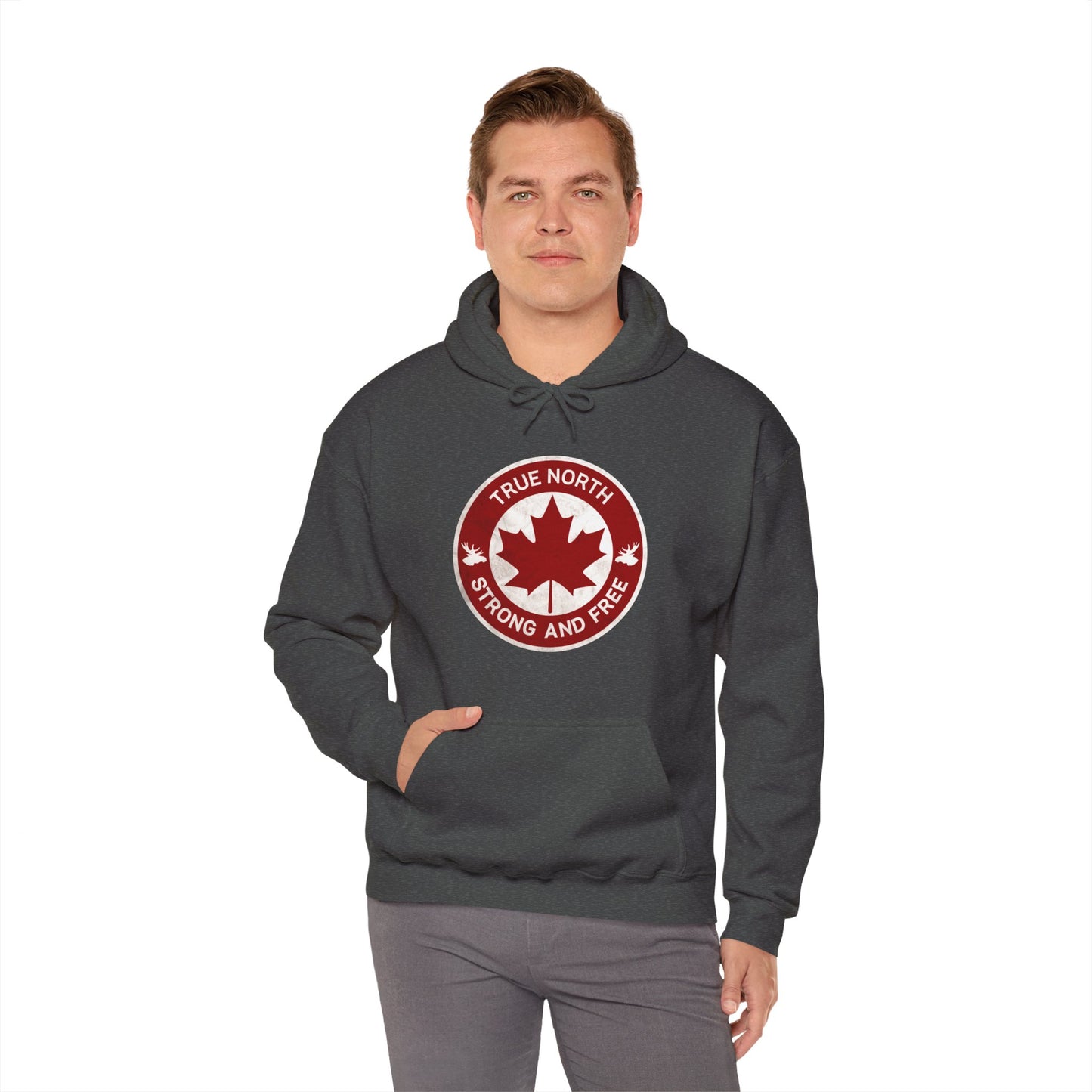 Canada Proud | True North Strong and Free Unisex Hoodie