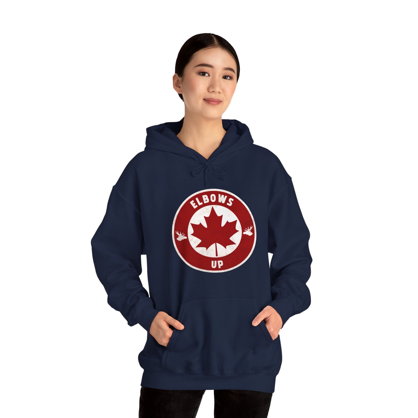 Canada Proud | Elbows Up Design Unisex Hoodie