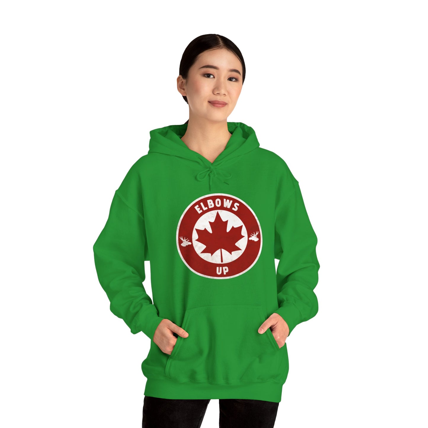 Canada Proud | Elbows Up Design Unisex Hoodie