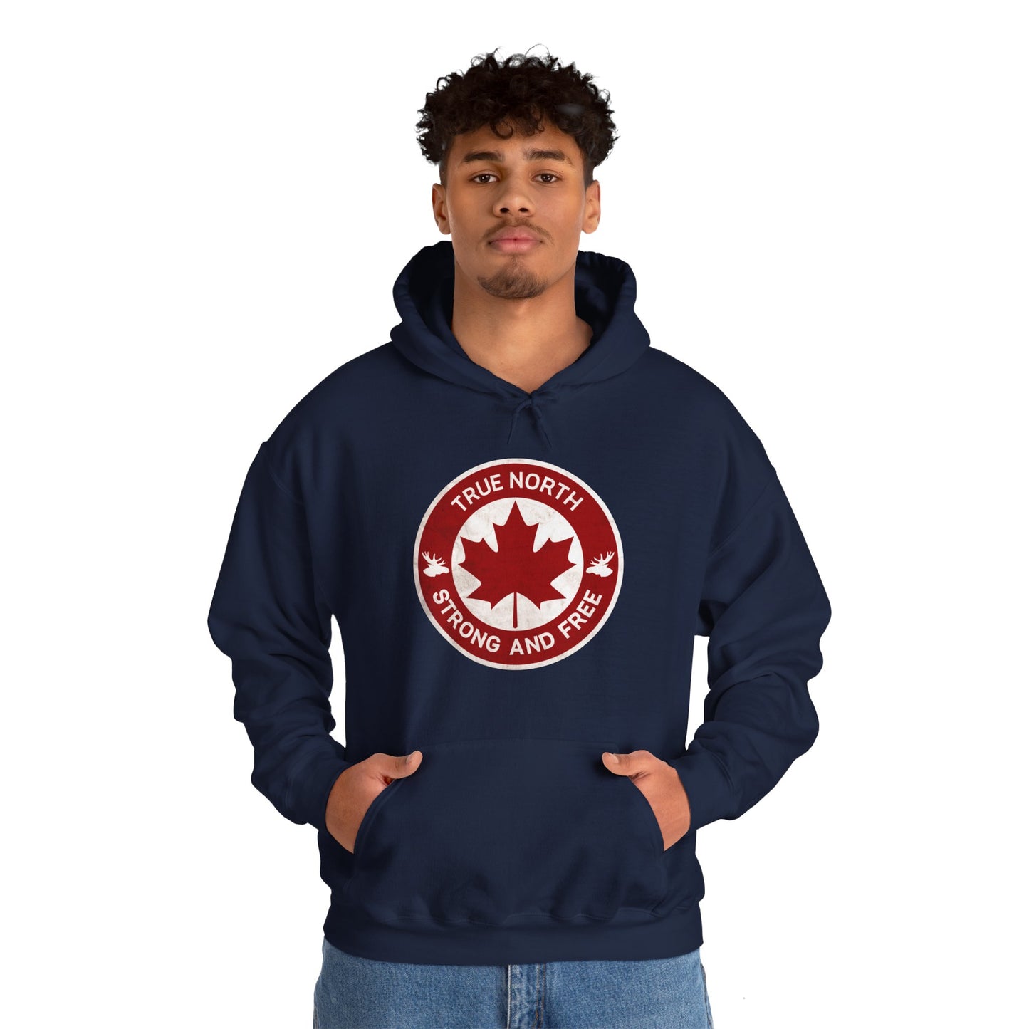 Canada Proud | True North Strong and Free Unisex Hoodie