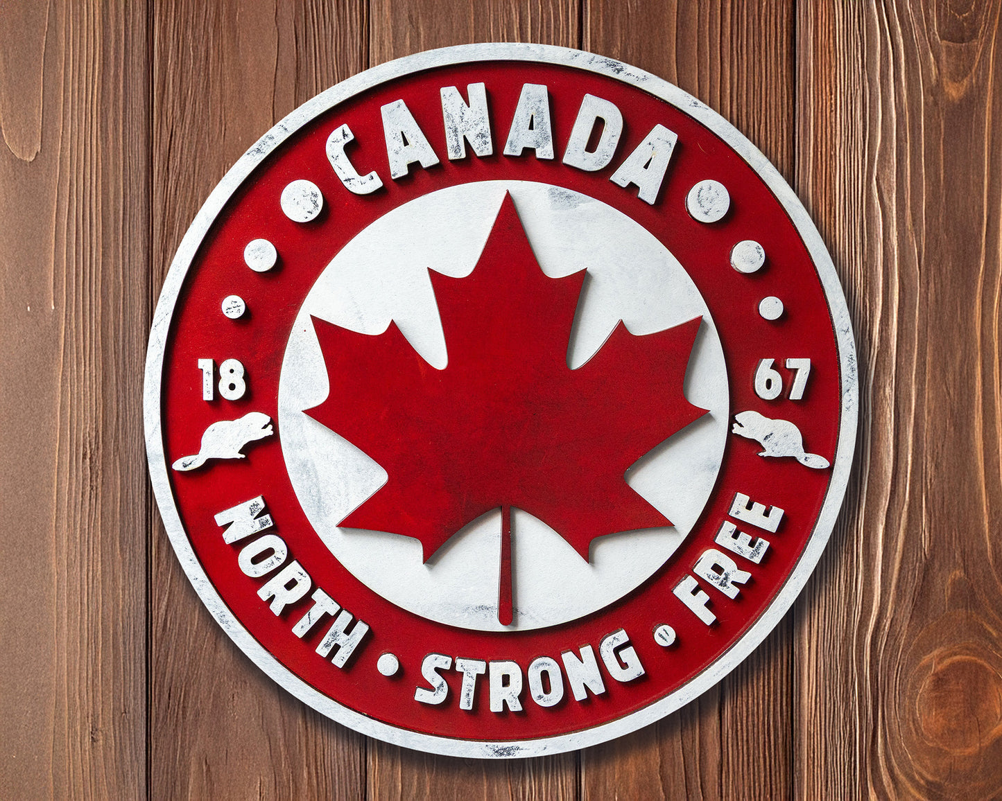 Maple Medallions – For the North. For the Strong. For the Free.