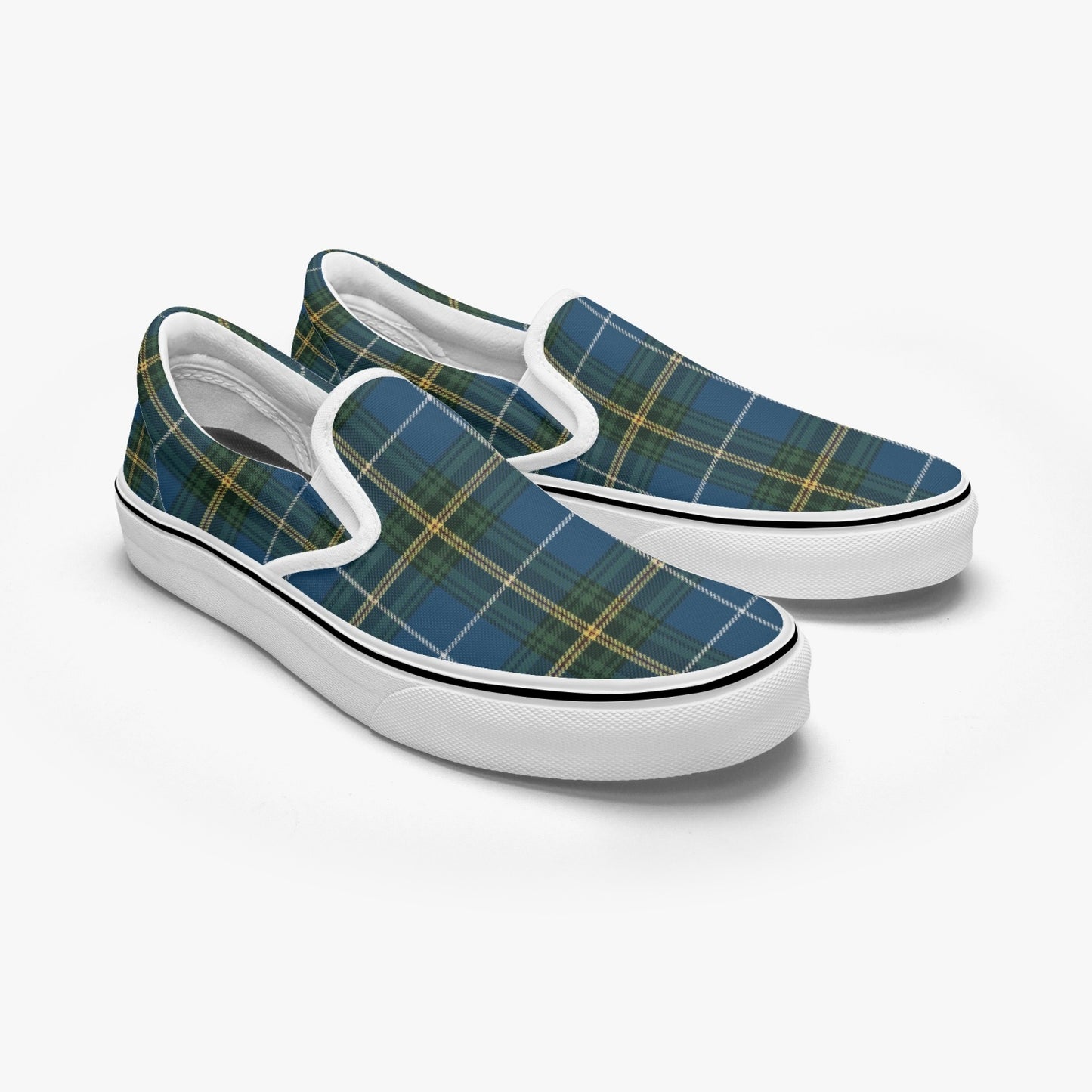 Nova Scotia Tartan Slip Ons