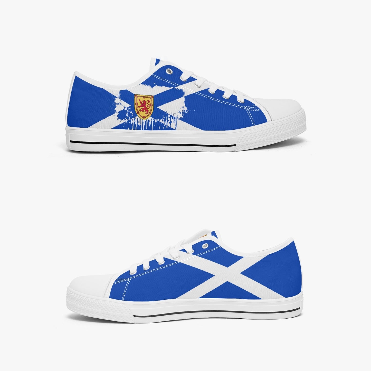 Nova Scotia Splatter Low Tops