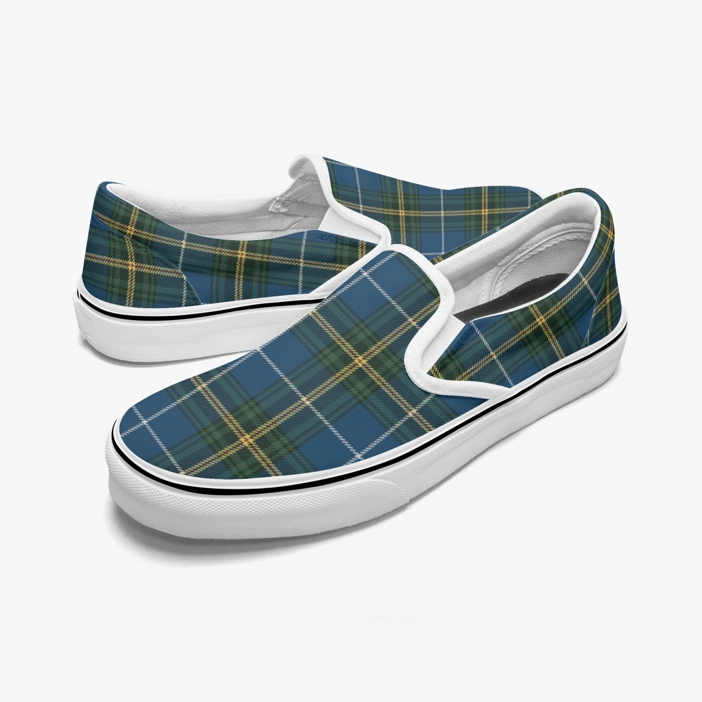 Nova Scotia Tartan Slip Ons