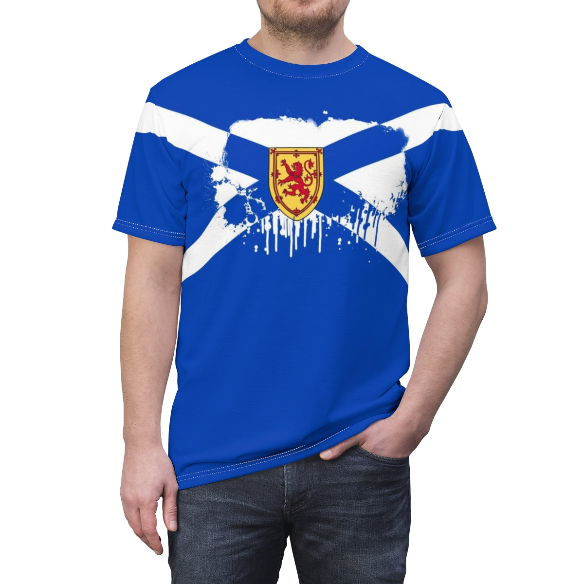 Scotland Reborn Splatter Tee