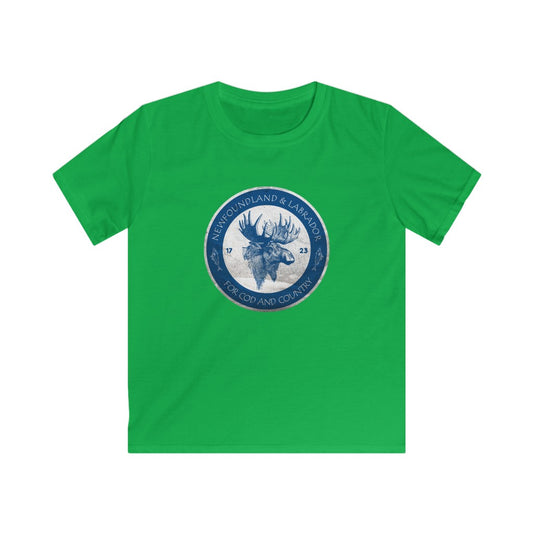 Newfoundland and Labrador: For Cod and Country Kids Tee