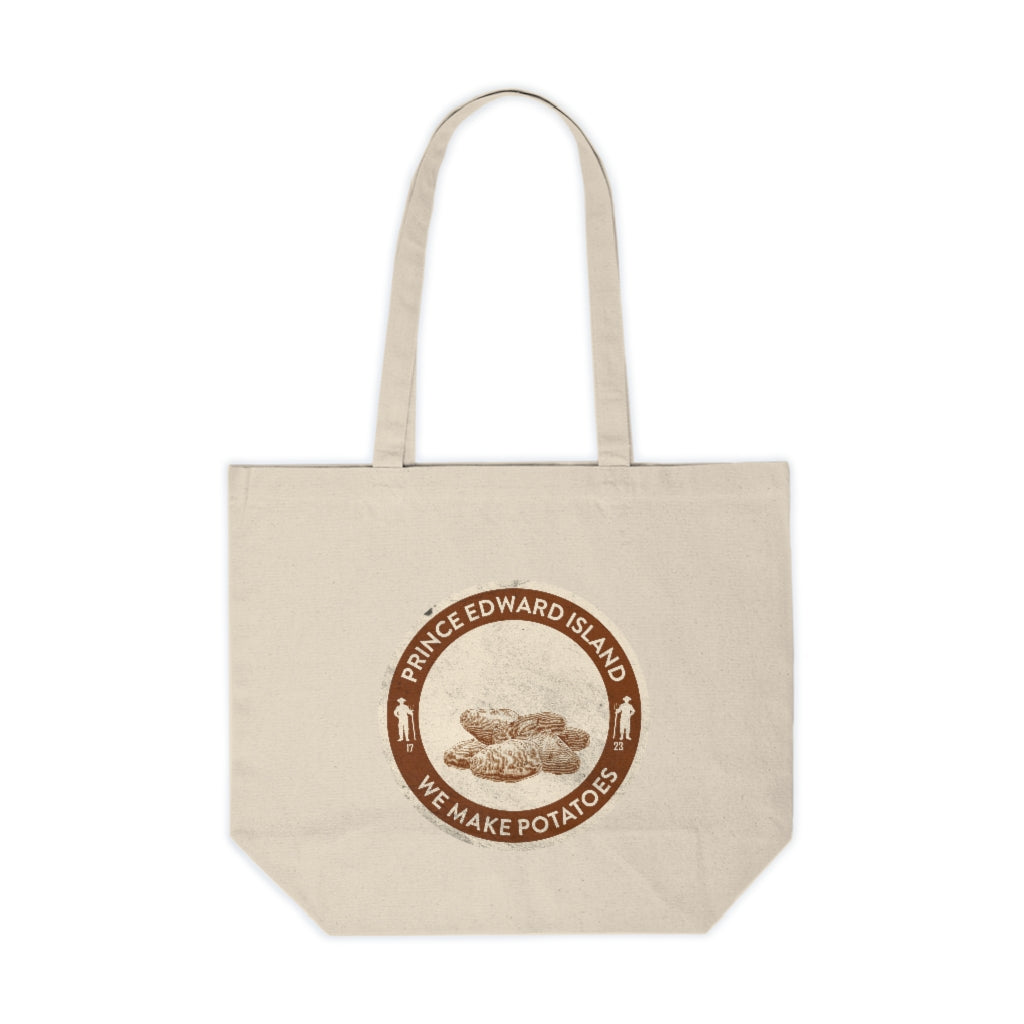 Prince Edward Island "We Make Potatoes" Canvas Tote