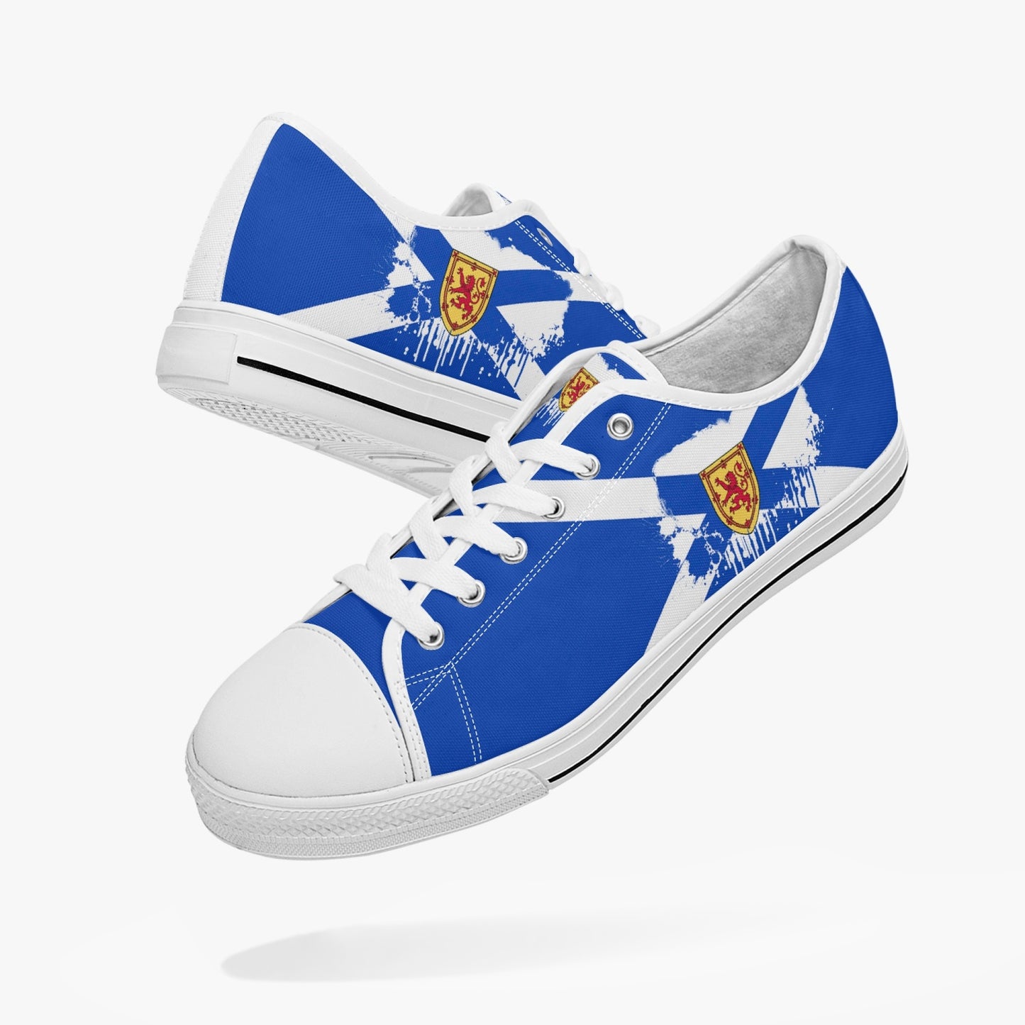Nova Scotia Splatter Low Tops