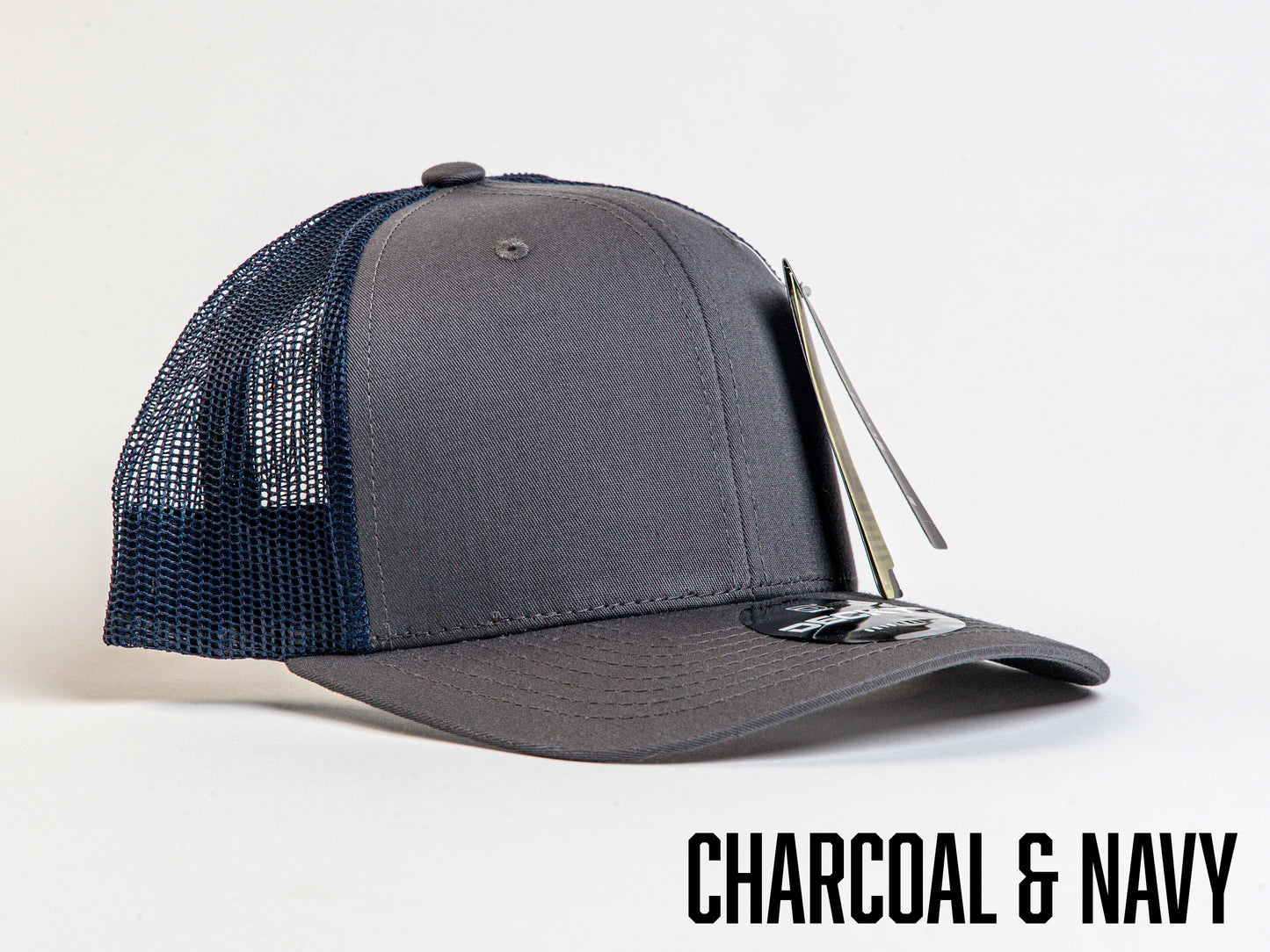 Custom Leather Patch Trucker Hat