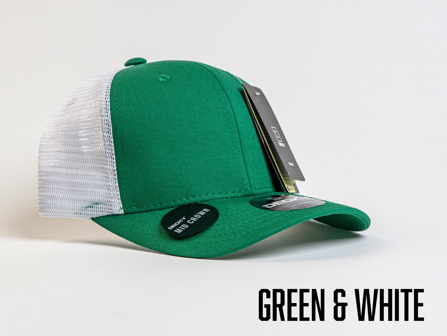 Custom Leather Patch Trucker Hat