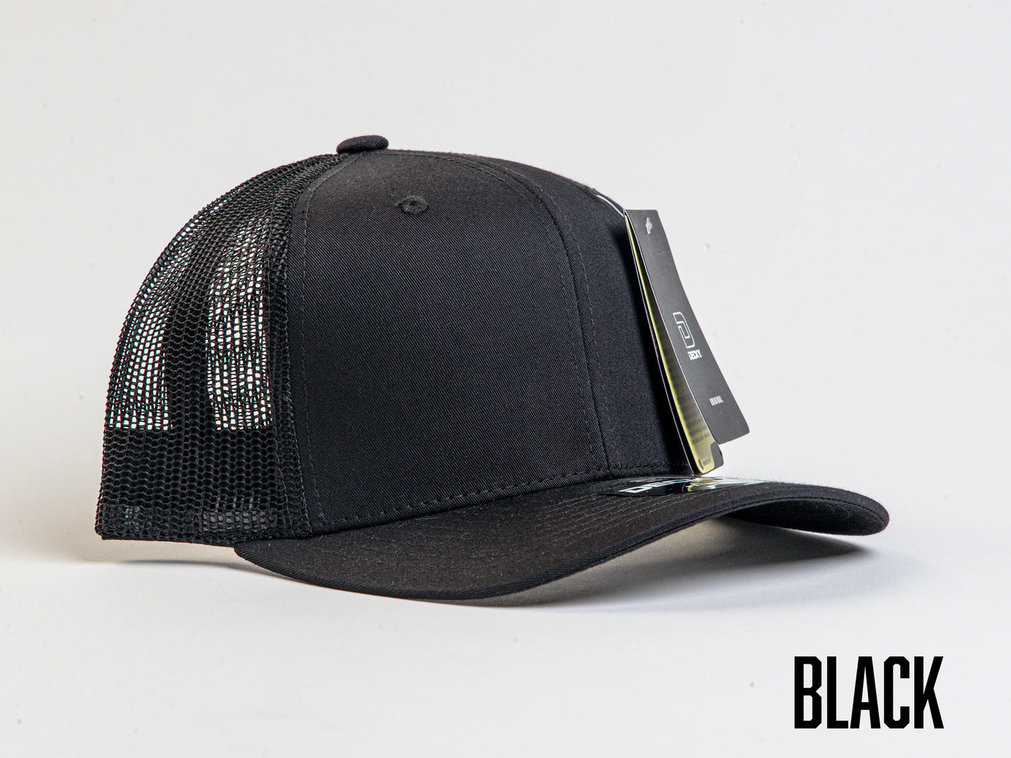 Custom Leather Patch Trucker Hat