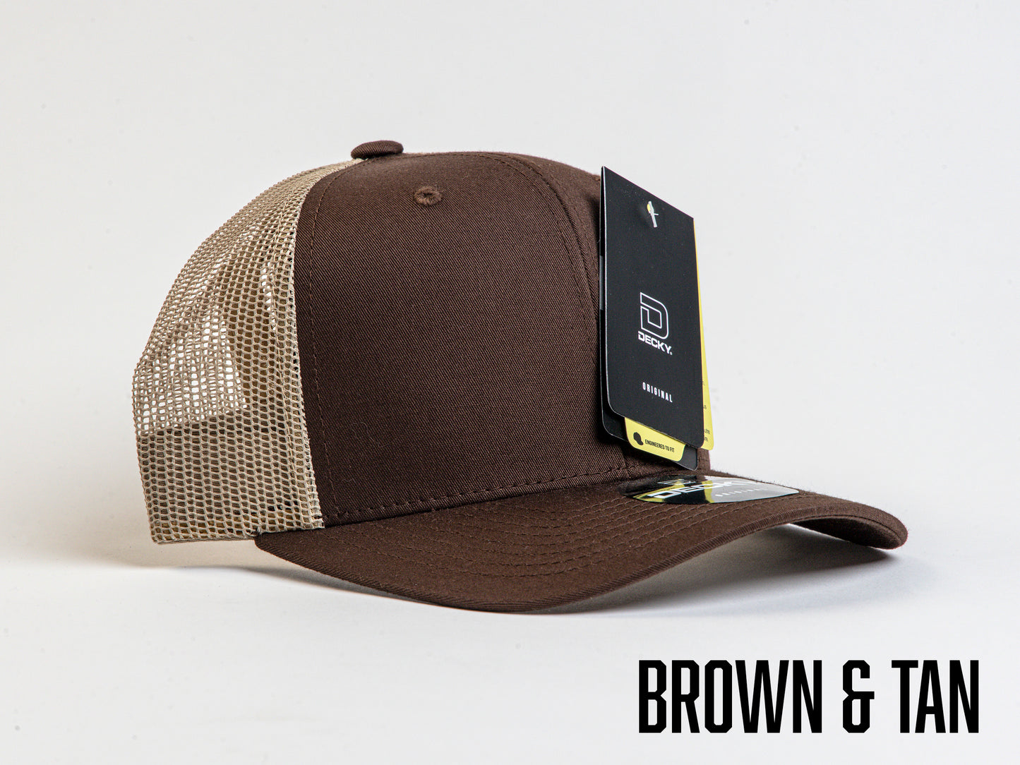 Custom Leather Patch Trucker Hat