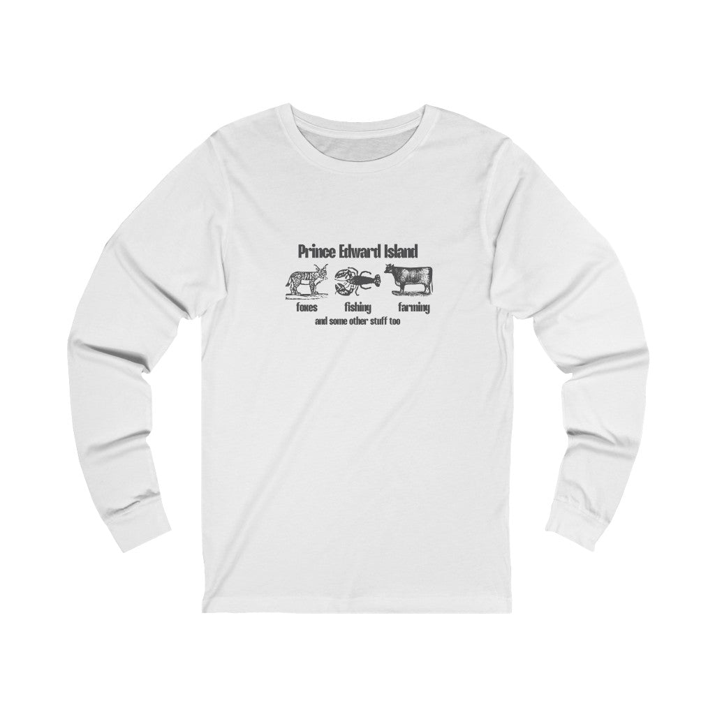 Foxes, Fishes, and Farming: PEI Longsleeve
