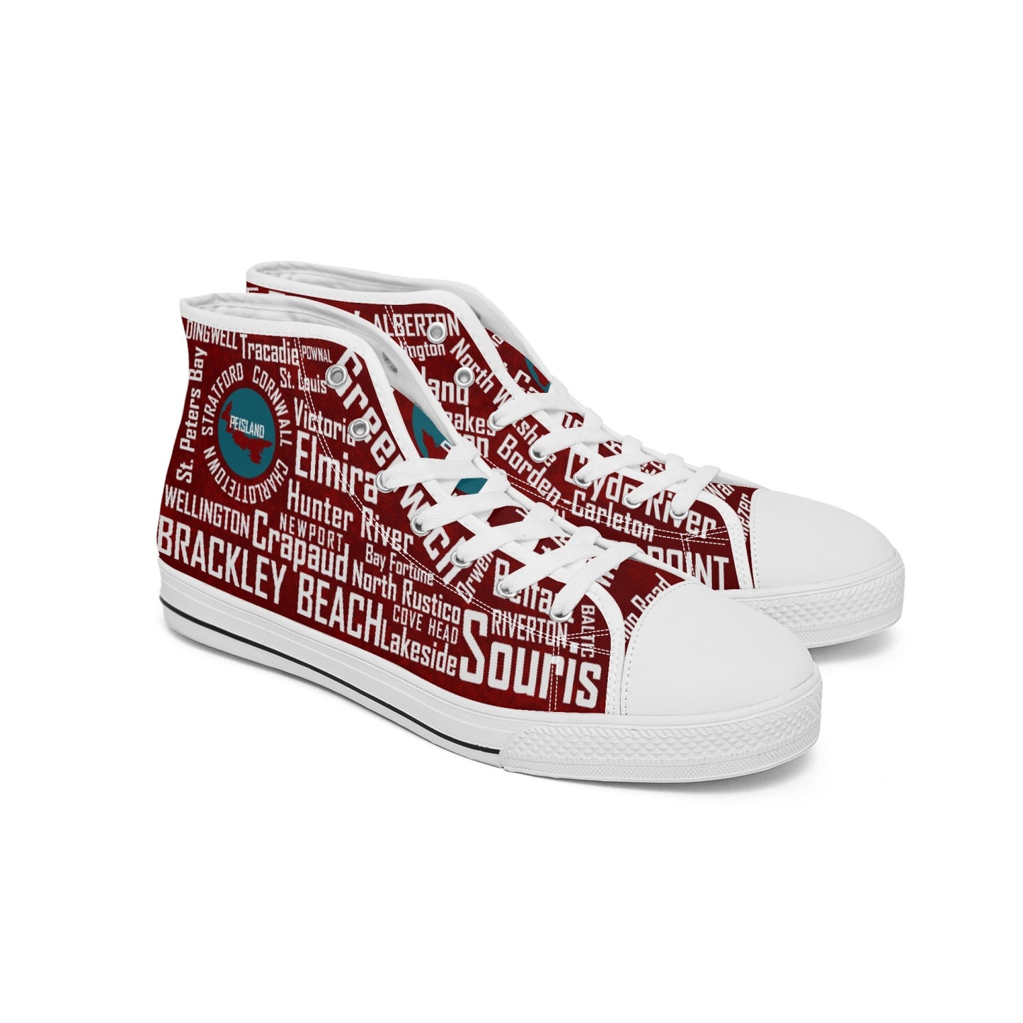 PEISLAND Places High-Top Canvas Shoes