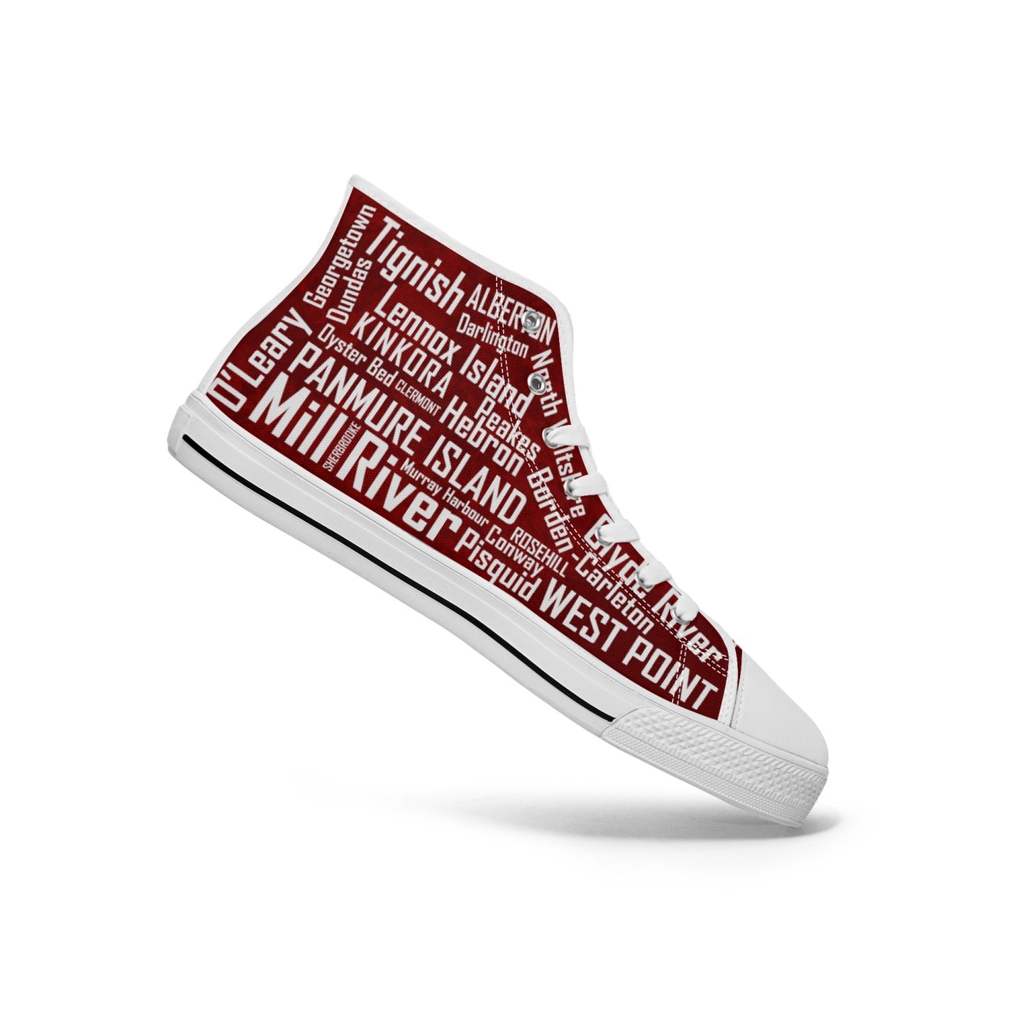 PEISLAND Places High-Top Canvas Shoes