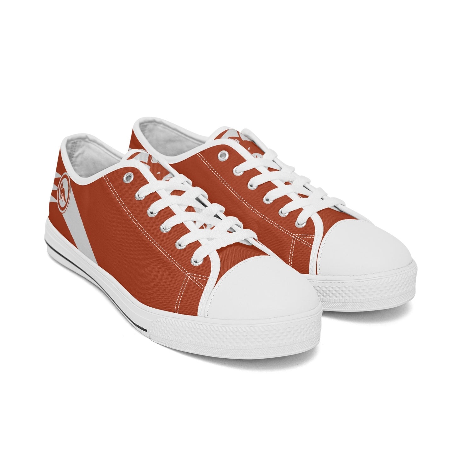 Fox Feet Low-Top Canvas Shoes