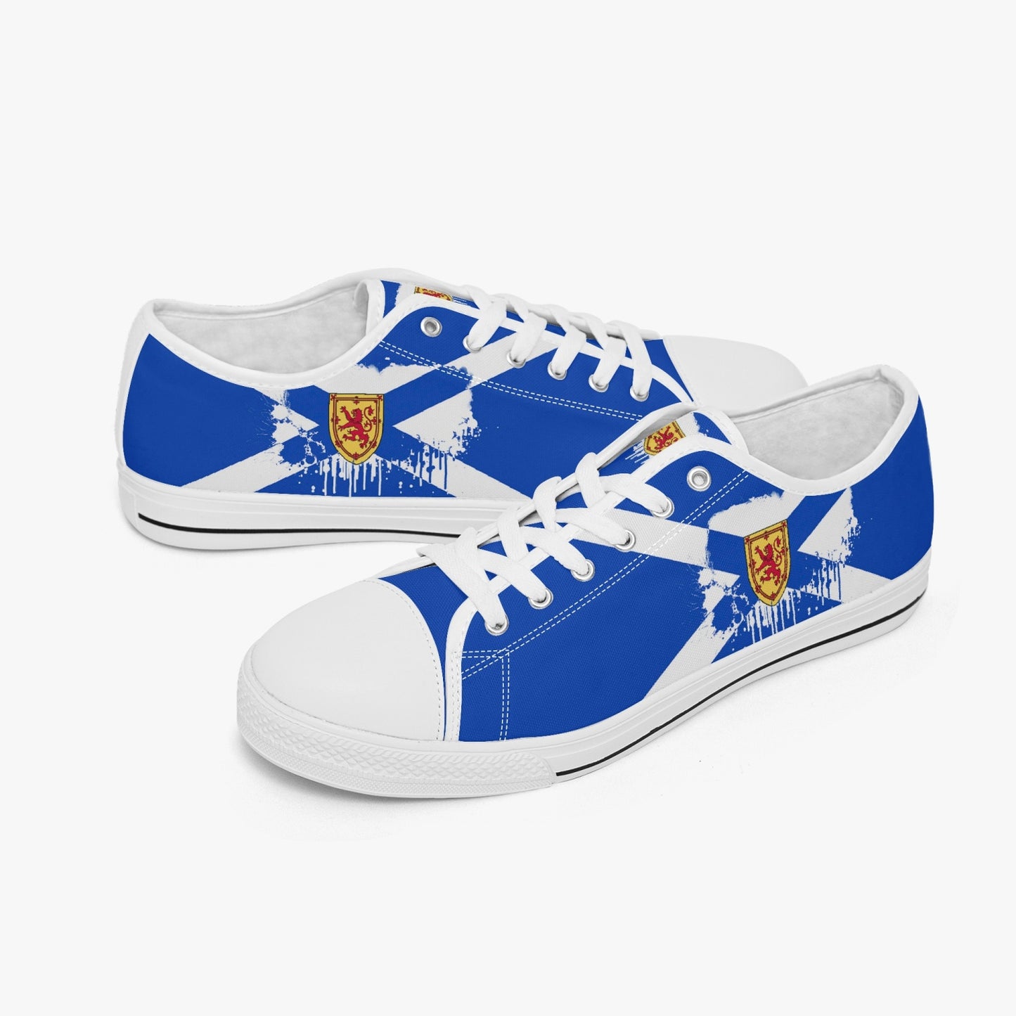 Nova Scotia Splatter Low Tops