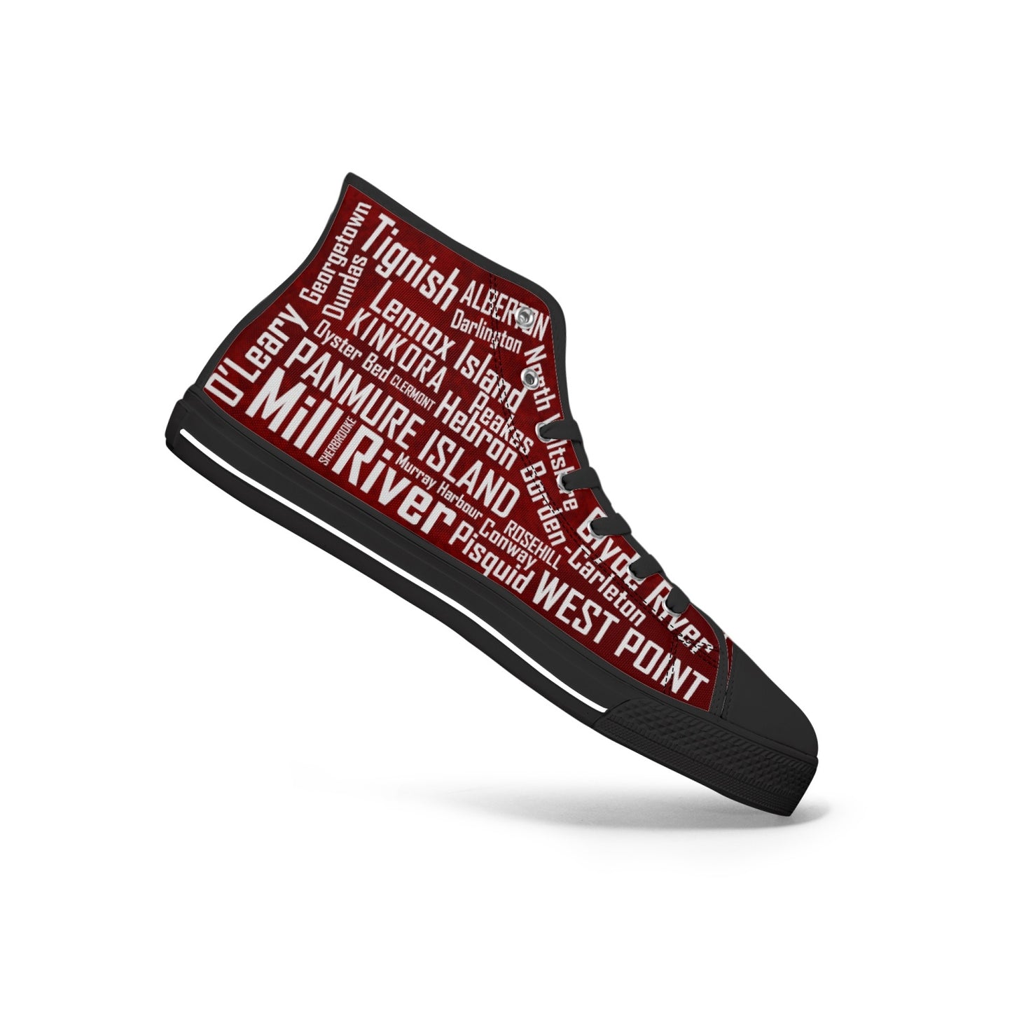 PEISLAND Places High-Top Canvas Shoes